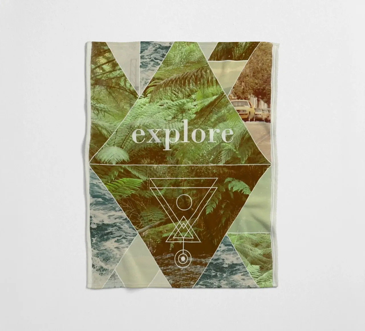 Explore II fleecedeken van Florent Bodart