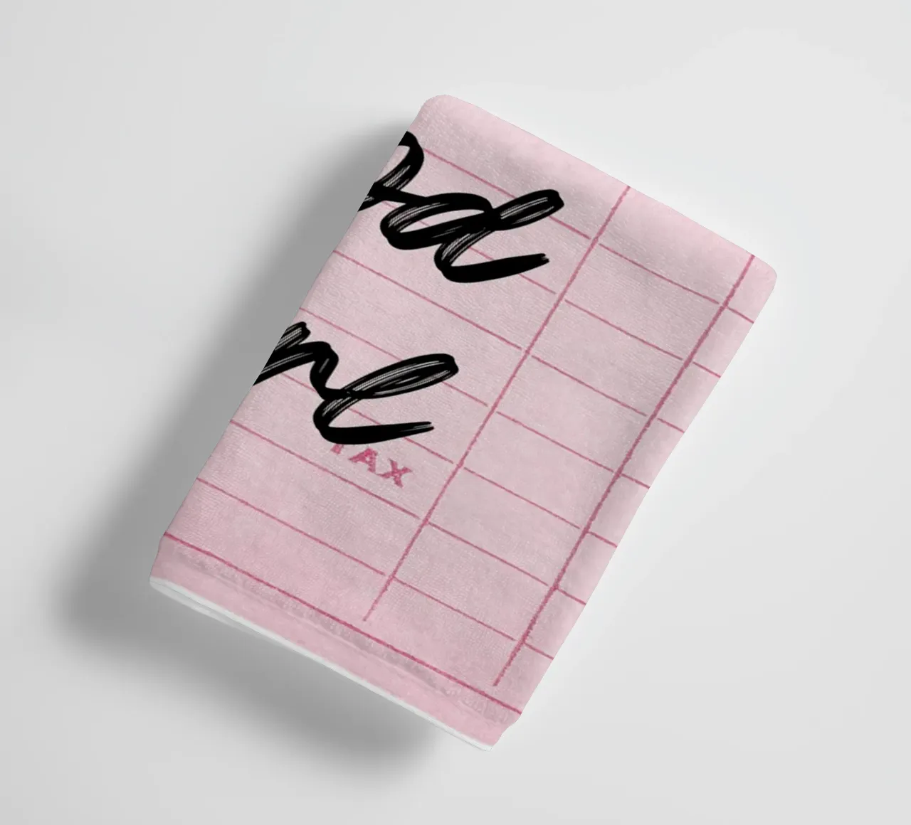 "Damn You Look Good Girl" Guest Check Art Print towel by homdeco