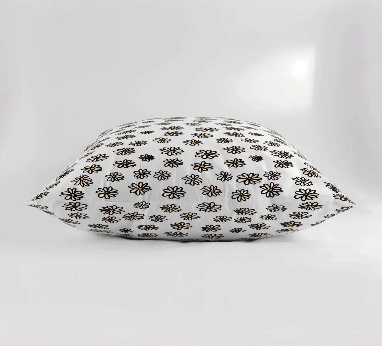 Daisies decorative cushion by Marosie