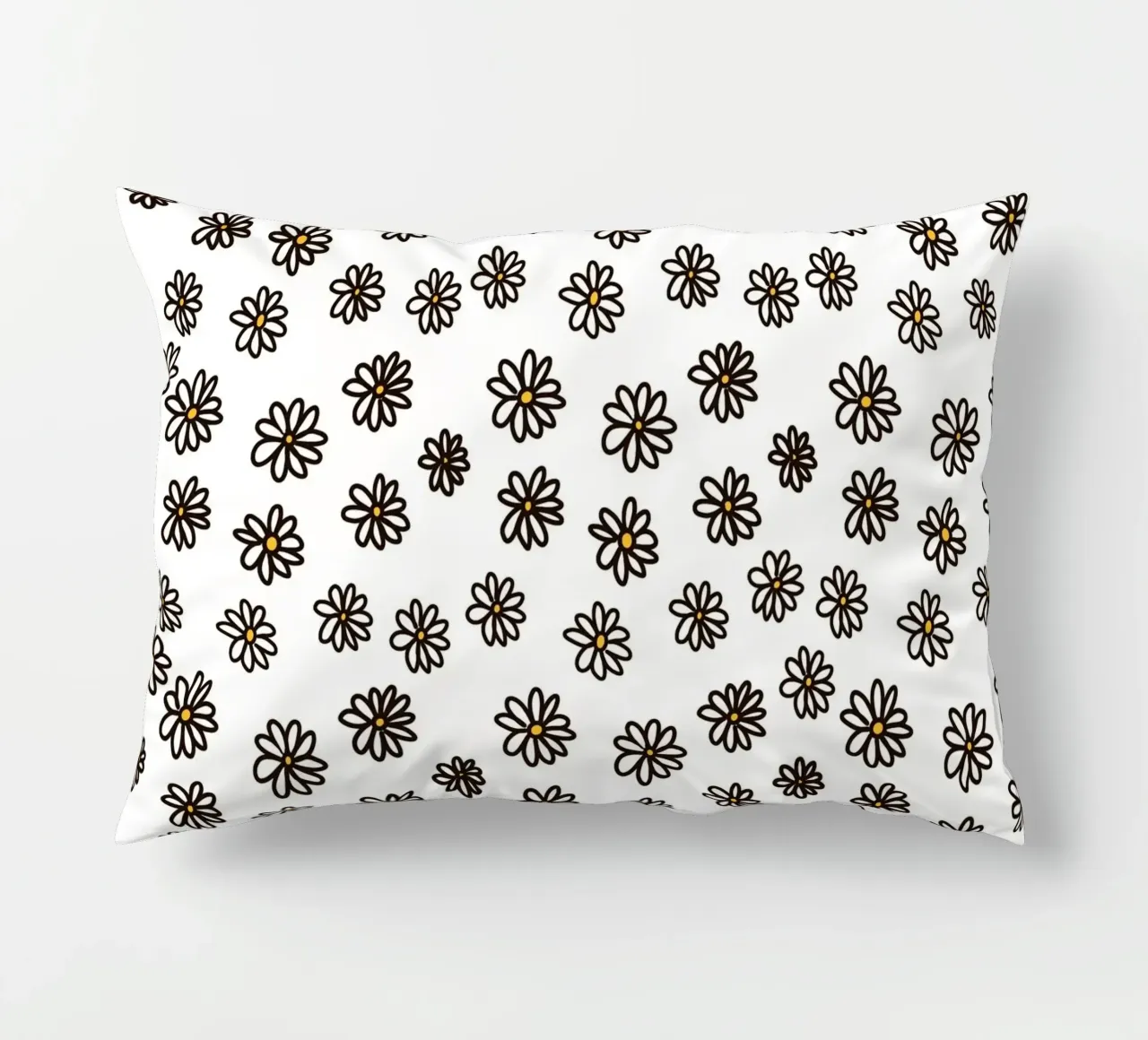 Daisies decorative cushion by Marosie