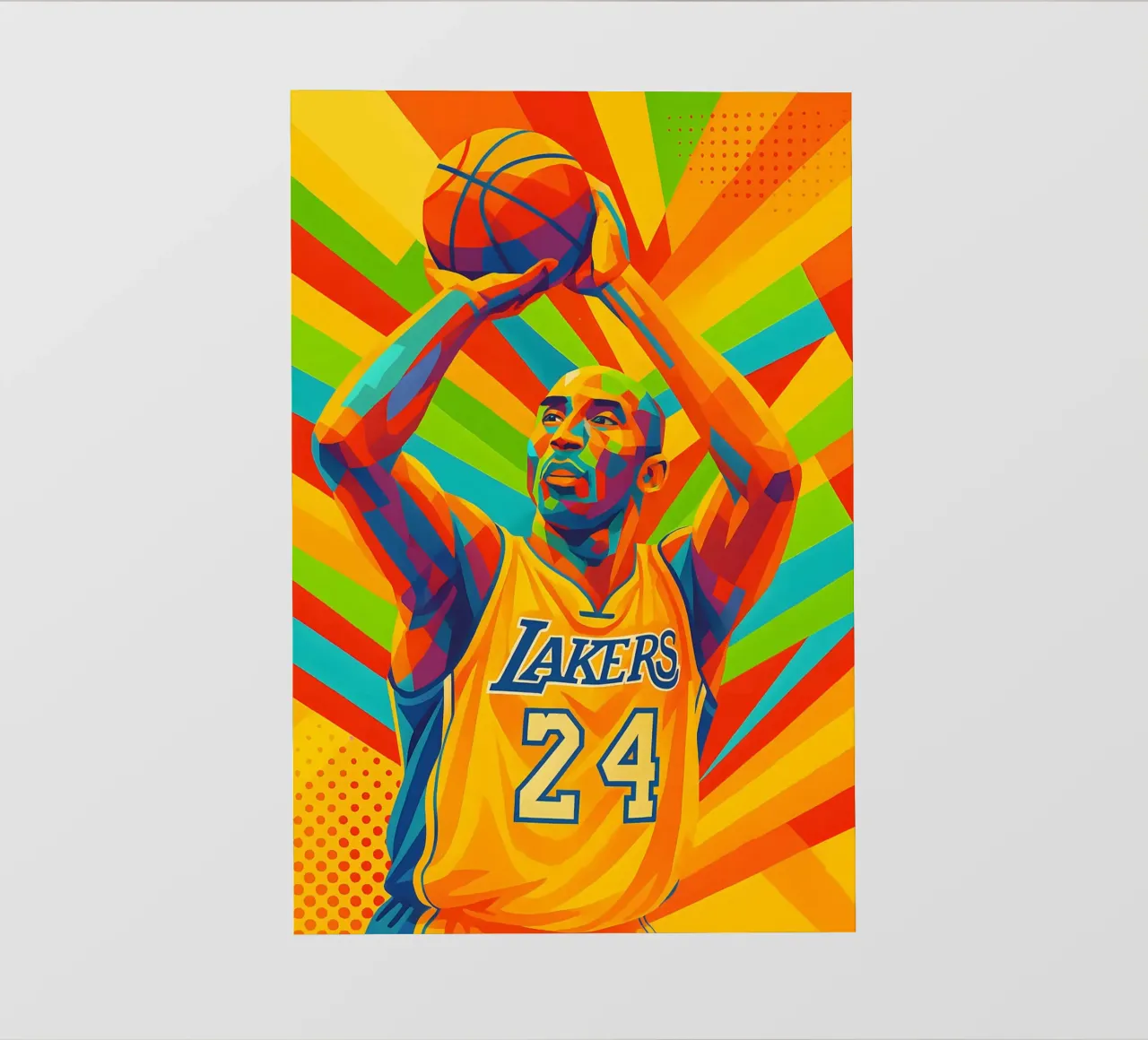Kobe Bryant pellicola backlit da BONANZA