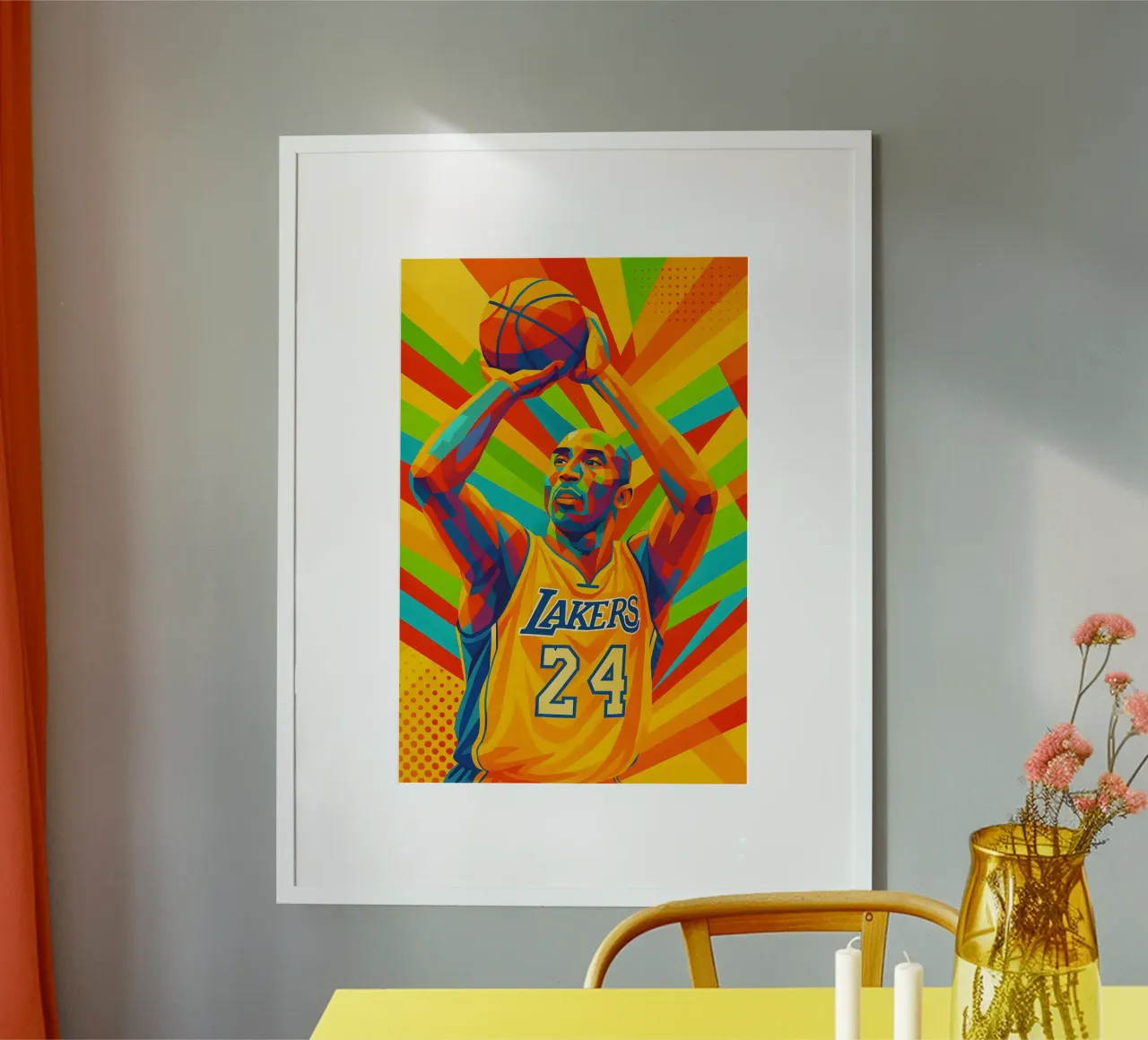 Kobe Bryant carta hahnemühle da BONANZA
