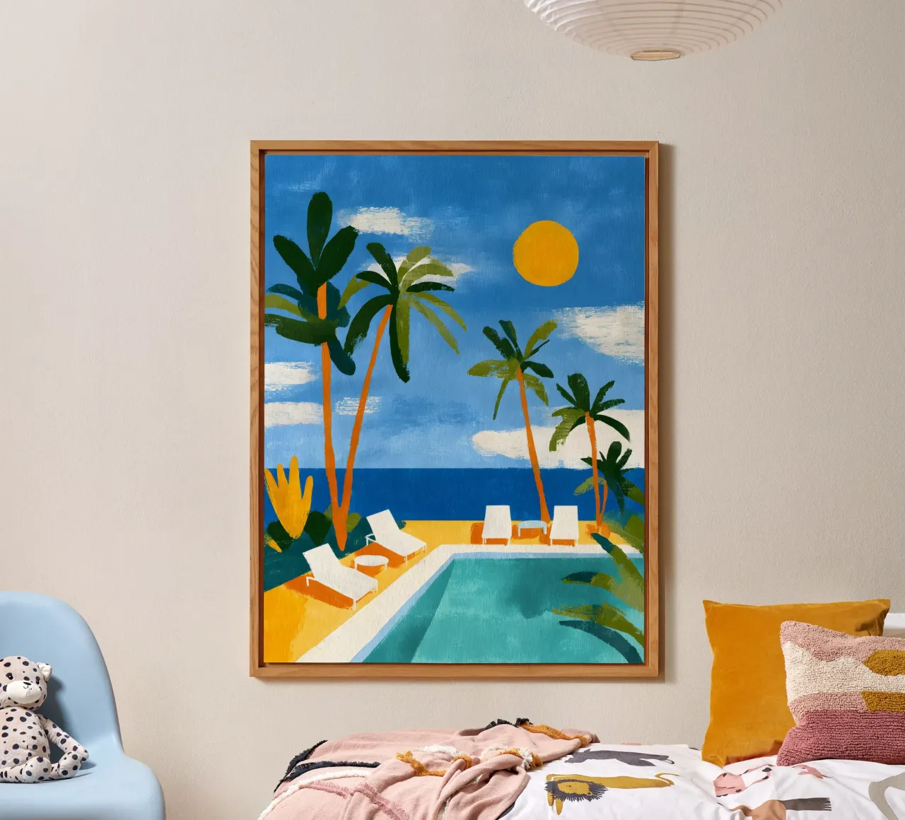 Pool Day pannello forex da Gypsy Galleria