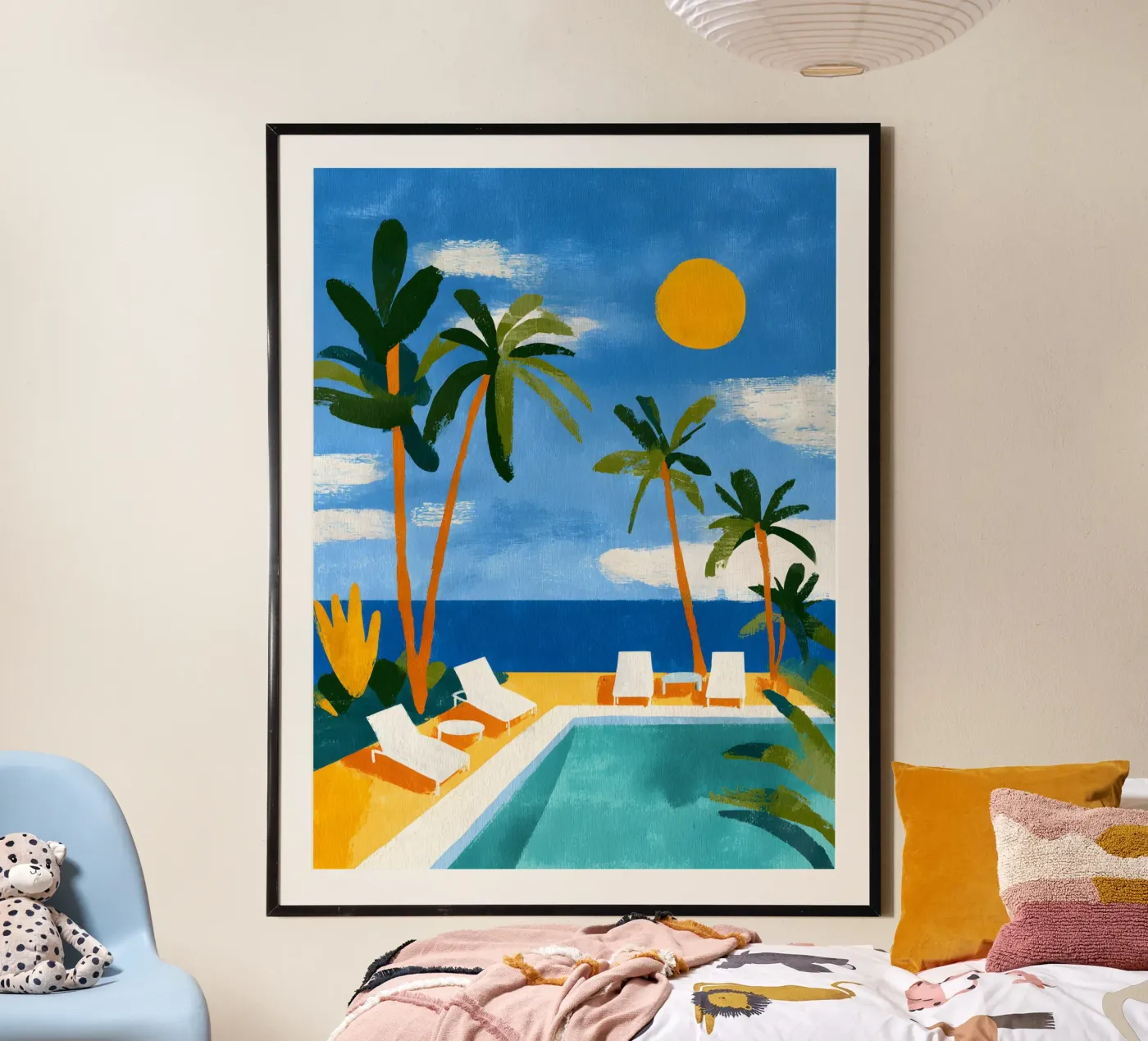 Pool Day Poster von Gypsy Galleria