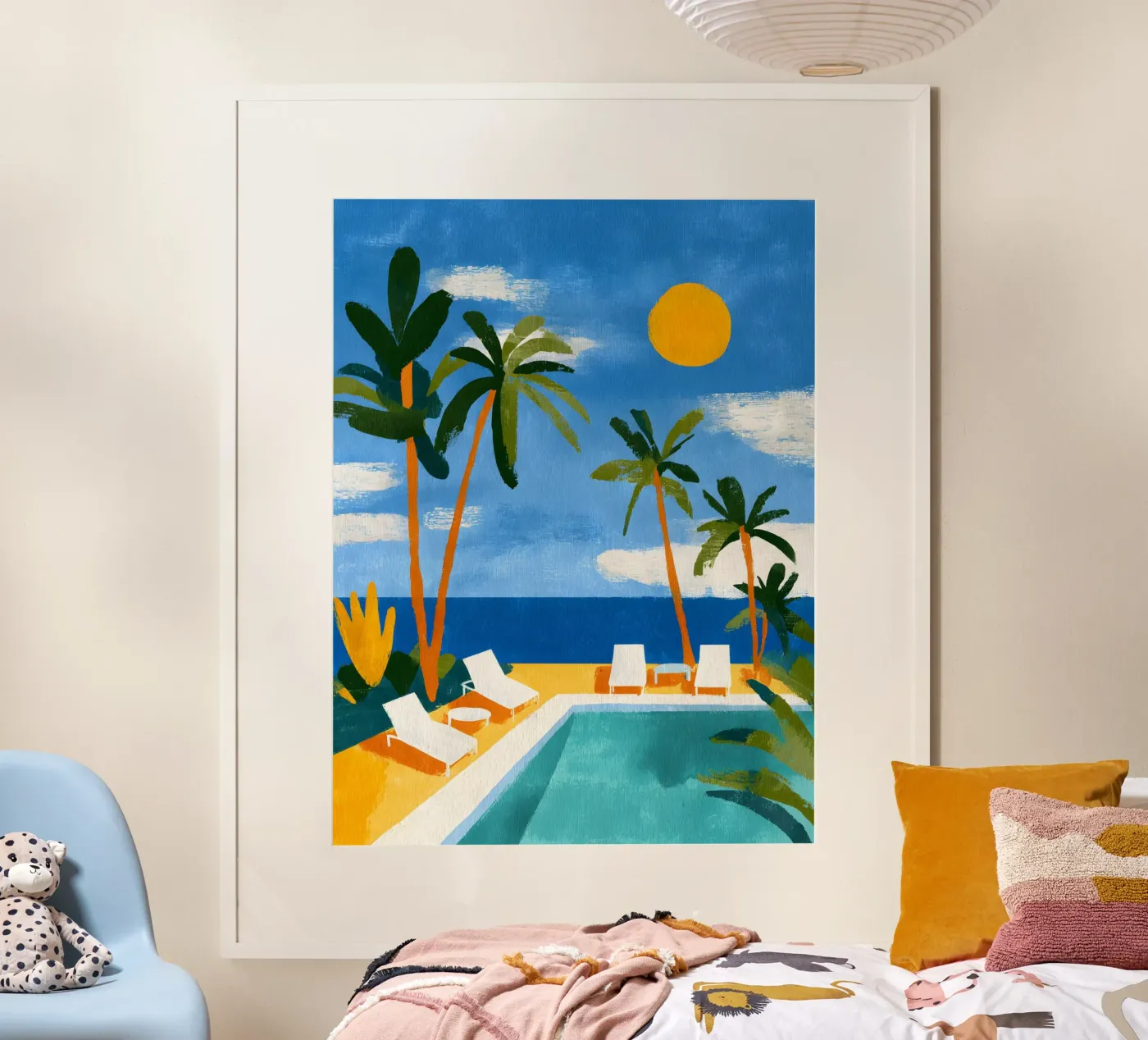 Pool Day poster de Gypsy Galleria