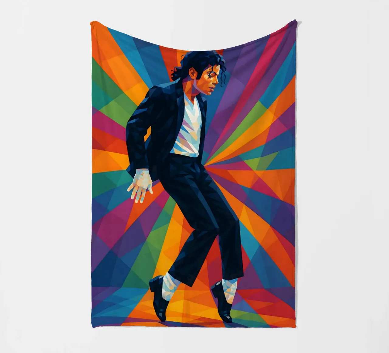 Michael Jackson moonwalk wpap art coperta in pile da BONANZA