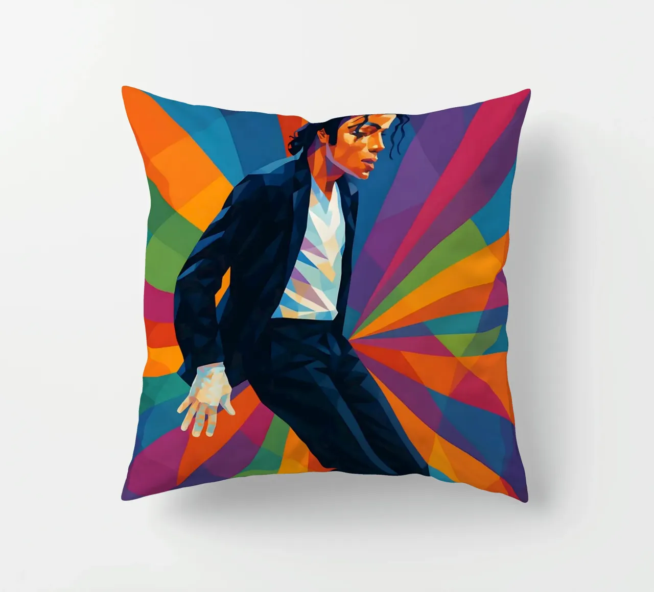 Michael Jackson moonwalk wpap art cuscino da BONANZA