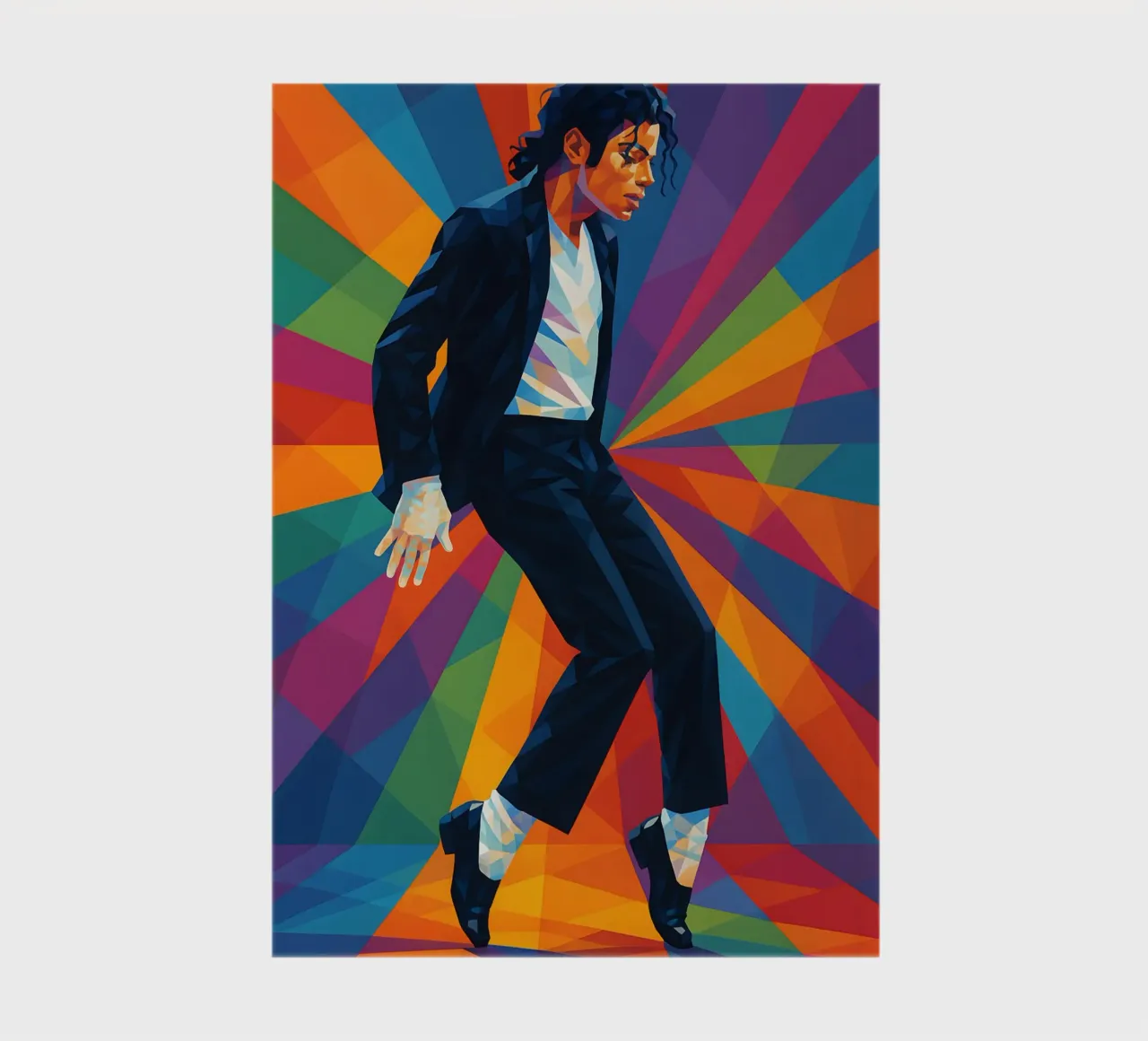 Michael Jackson moonwalk wpap art notebook by BONANZA
