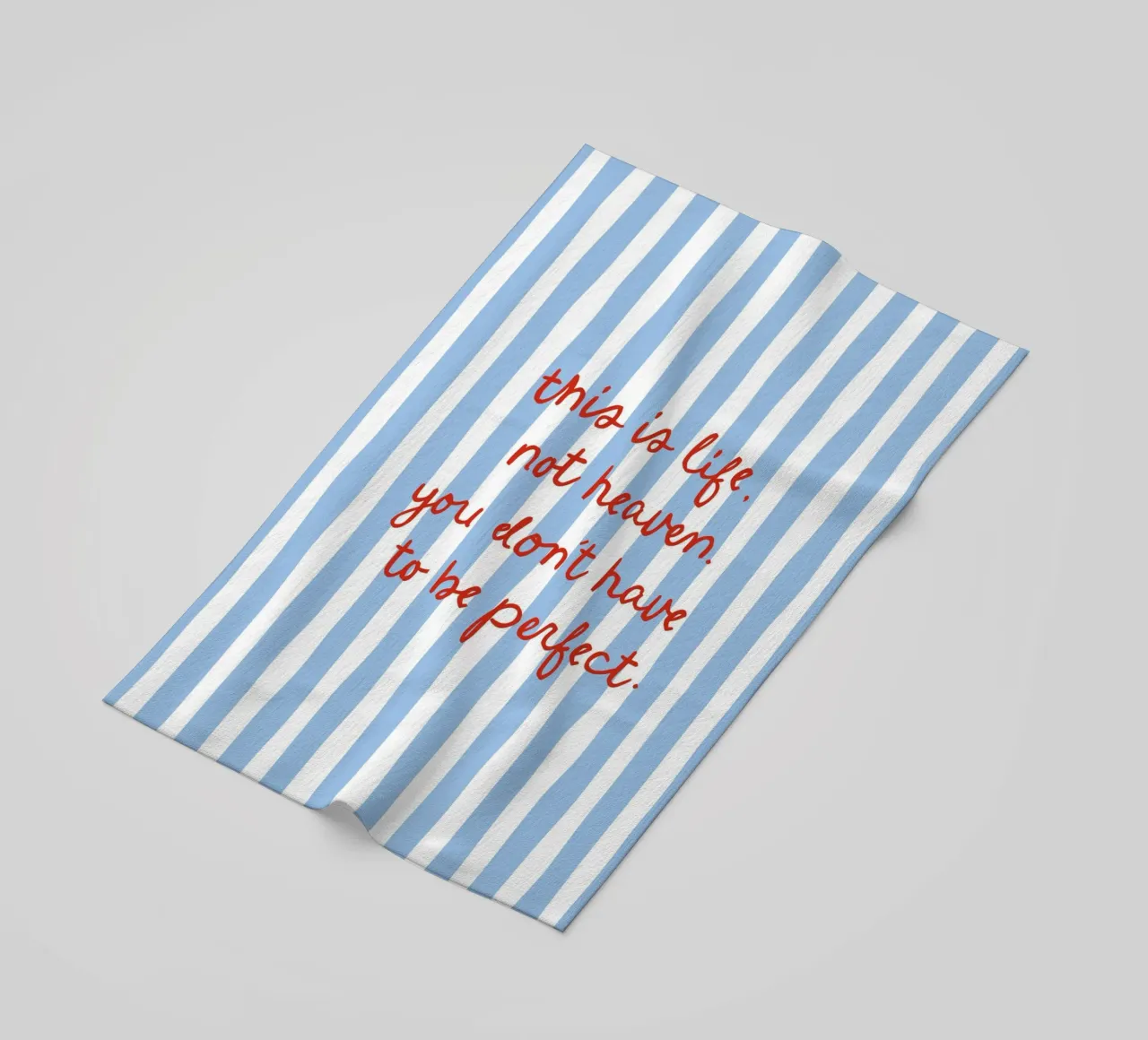 Non dovete essere perfetti telo mare da moDeern