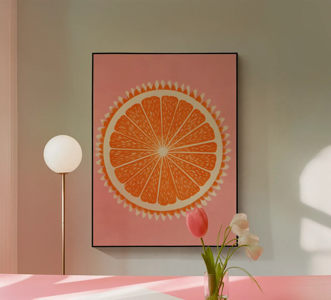 Juicy Orange plexiglass da Gypsy Galleria