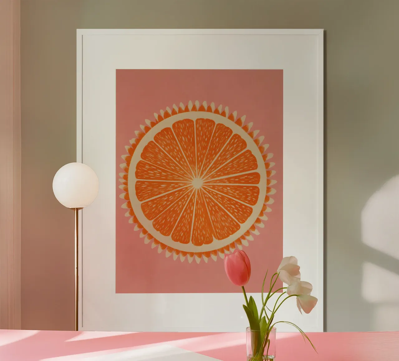 Juicy Orange poster da Gypsy Galleria