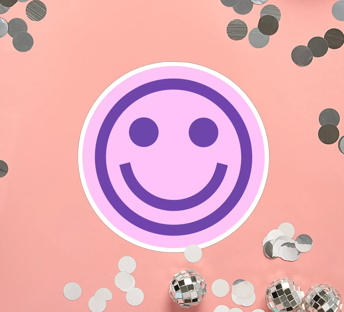 smiley sticker van Sticker King