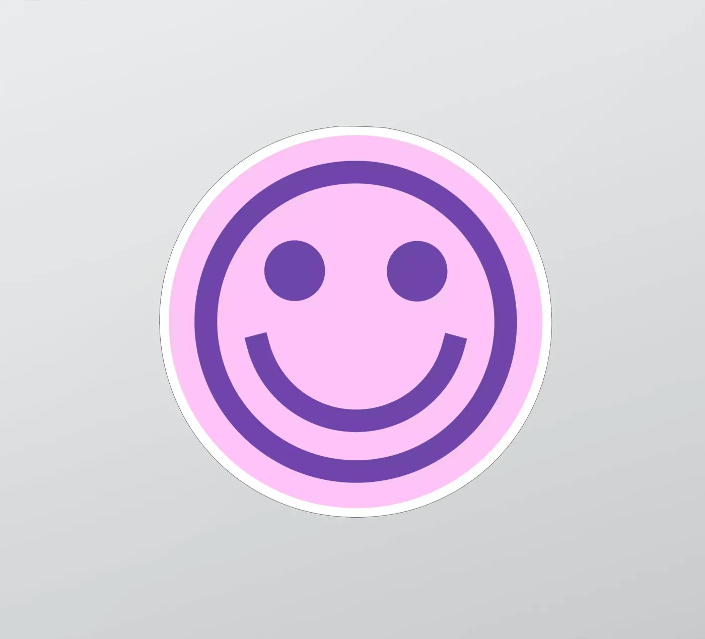 smiley sticker van Sticker King