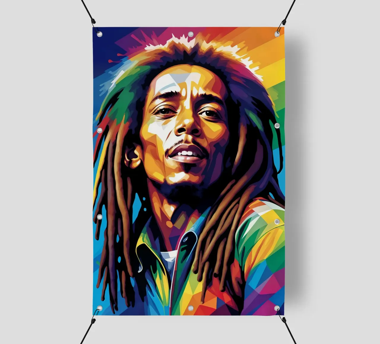 Bob Marley telo in pvc da BONANZA