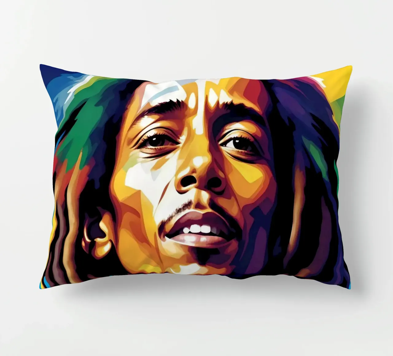 Bob Marley decorative cushion by BONANZA