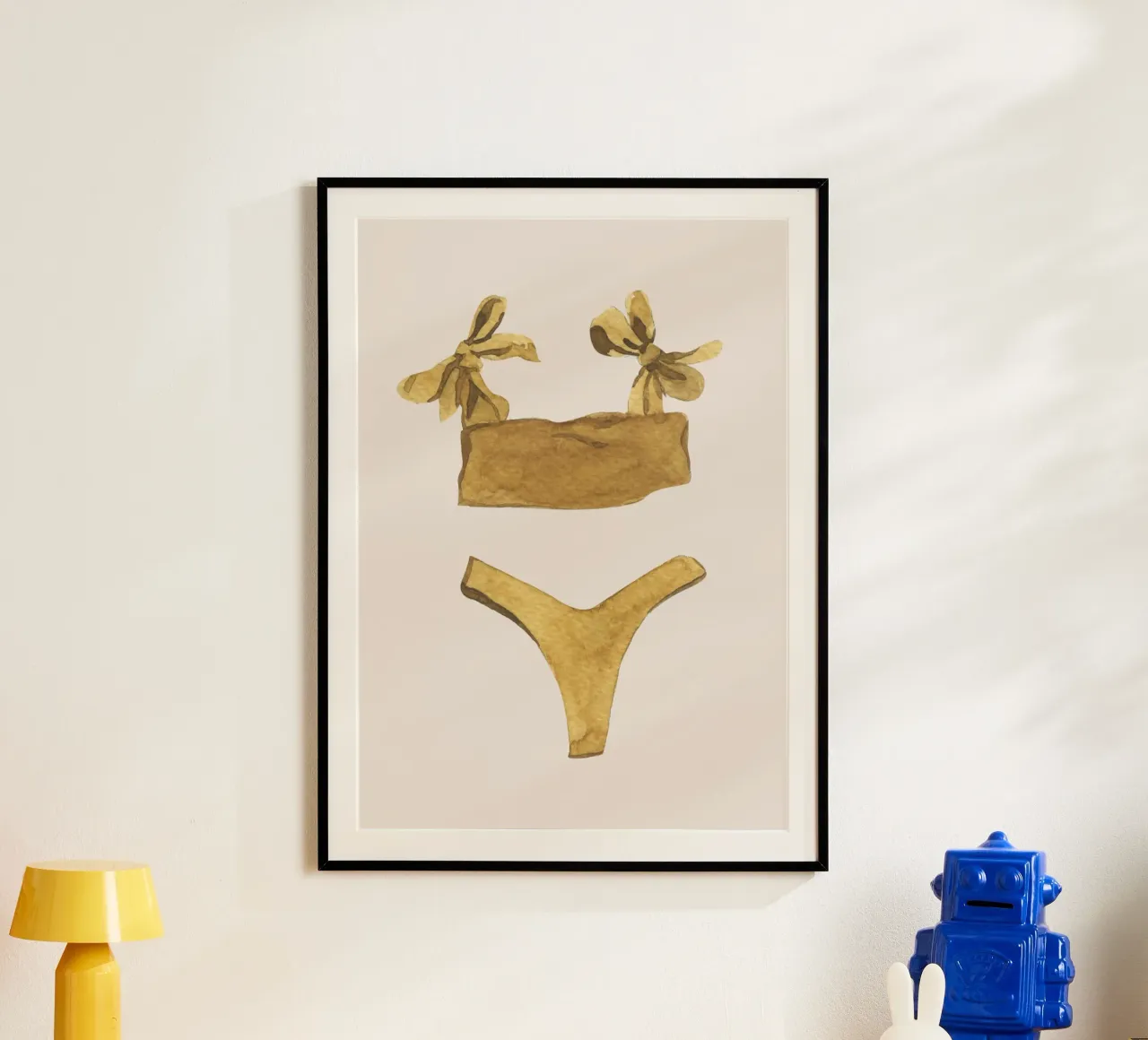 Traje de baño Boho Chic Acuarela Art Print Trendy poster de dawnthesea