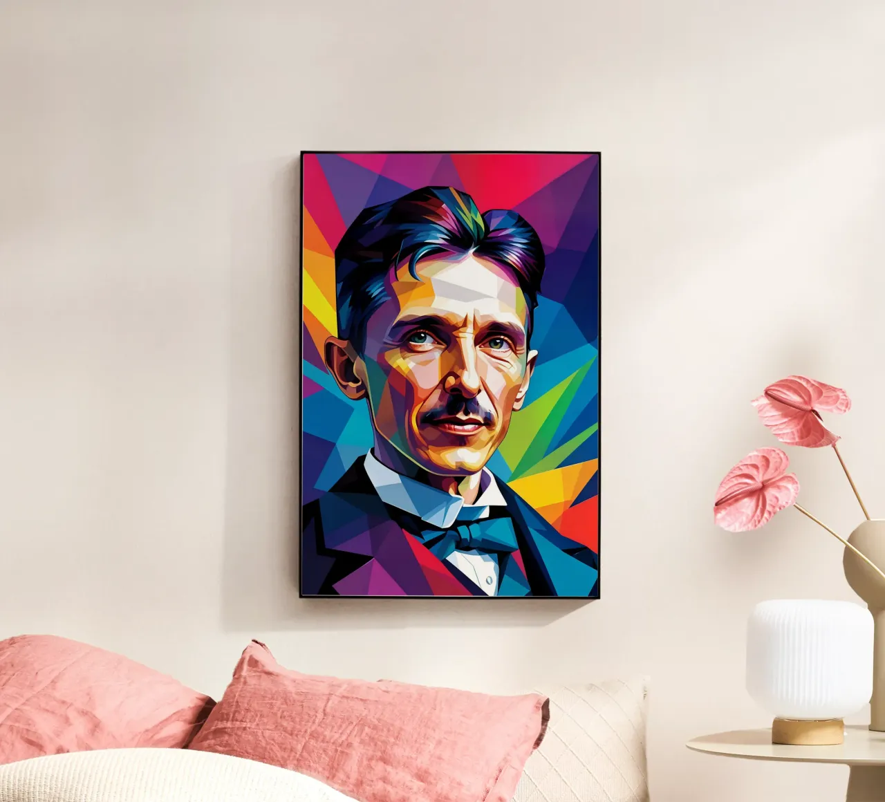 Nikola Tesla acrylic glass by BONANZA
