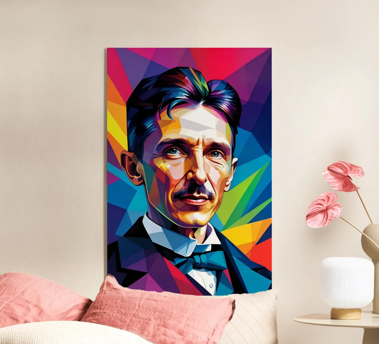 Nikola Tesla acrylic glass by BONANZA