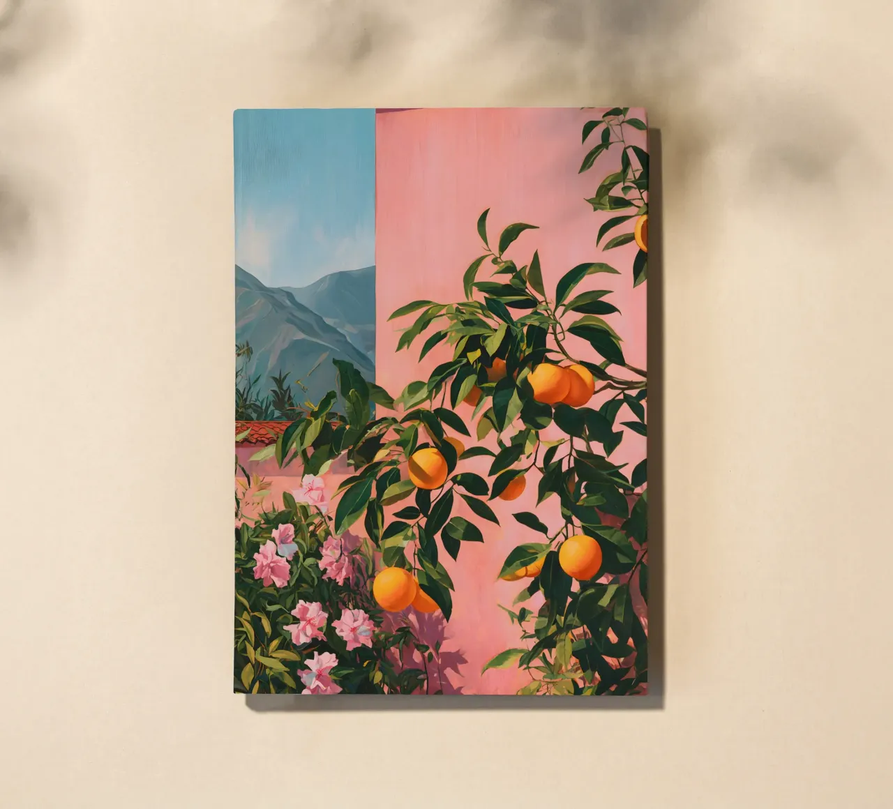 The Orange Tree notebook by Gypsy Galleria