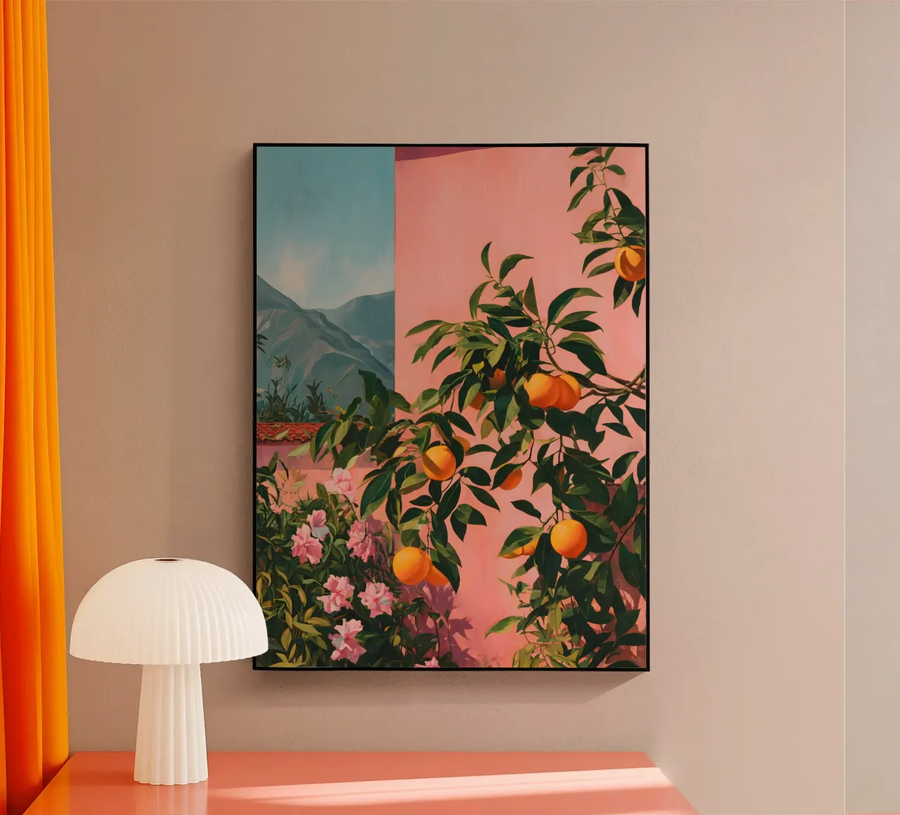 The Orange Tree plexiglass da Gypsy Galleria