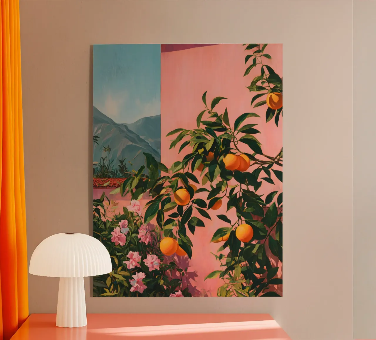 The Orange Tree plexiglass da Gypsy Galleria