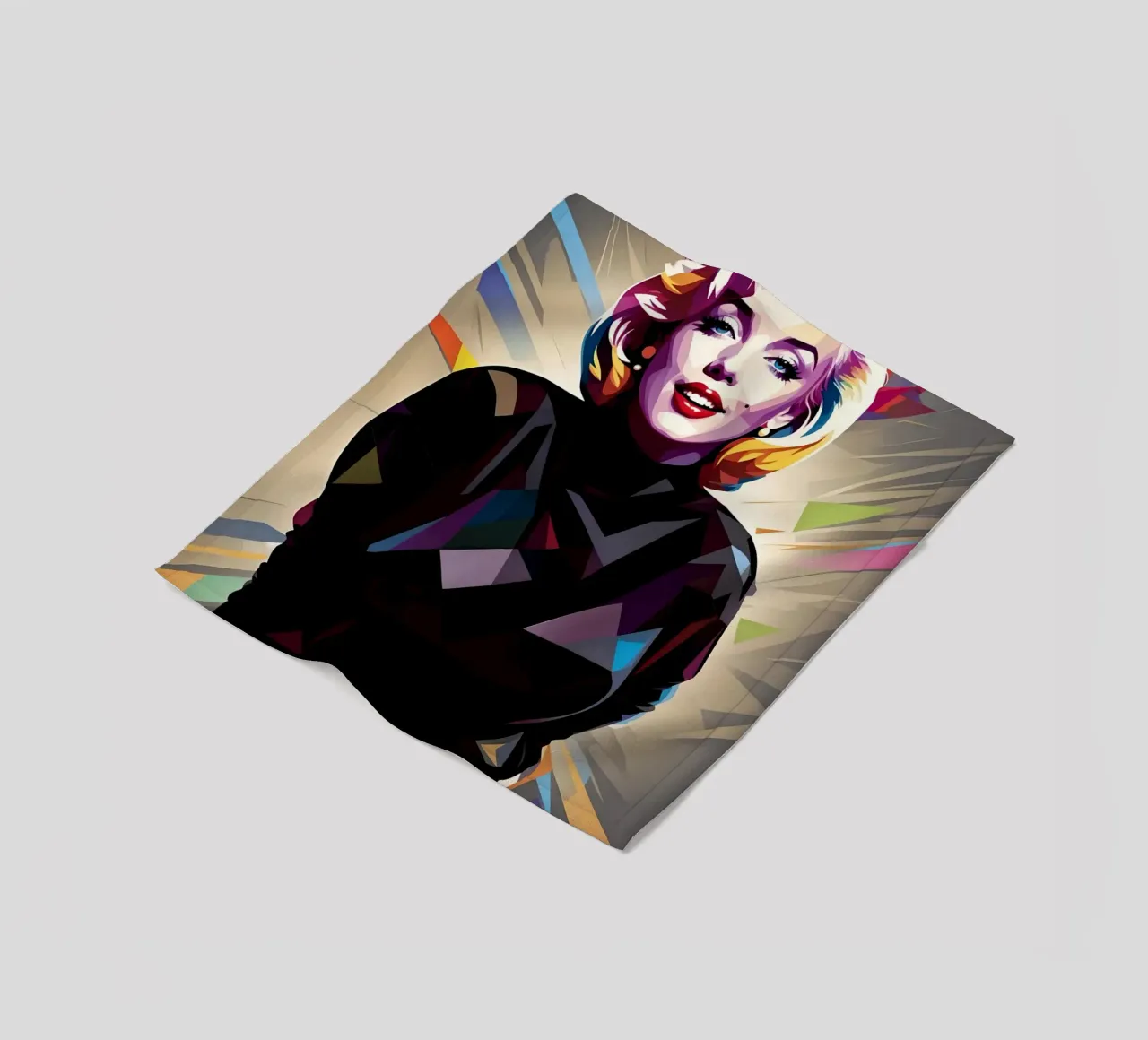 Marilyn Monroe fleece blanket by BONANZA