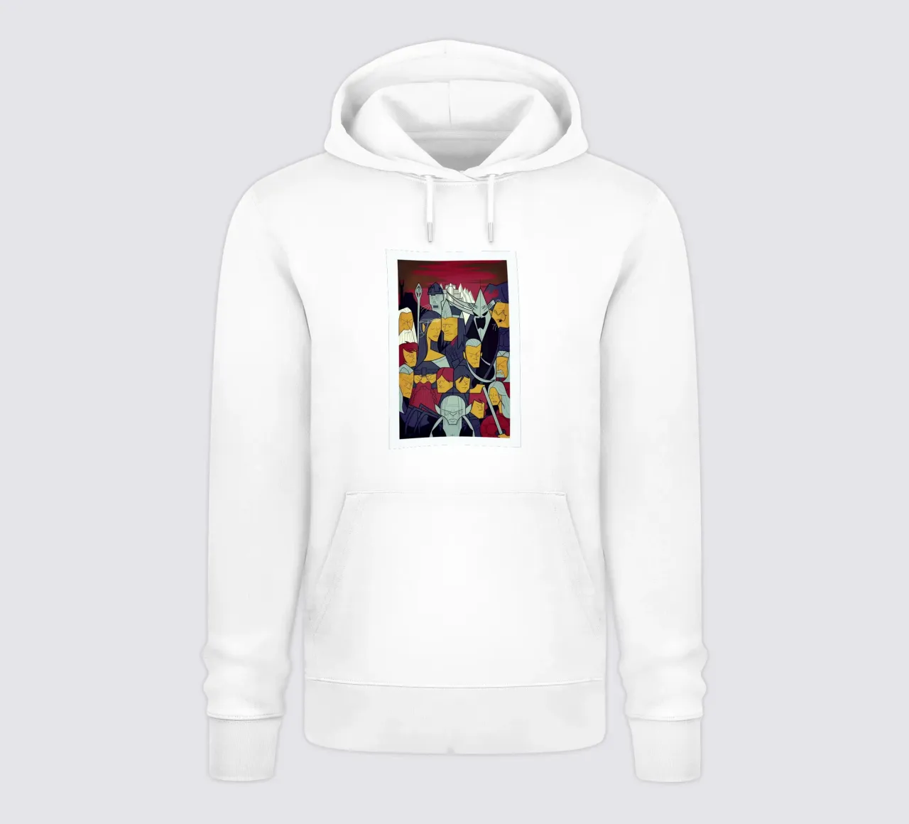 LORD OF THE RINGS 3 felpa con cappuccio da Ale Giorgini
