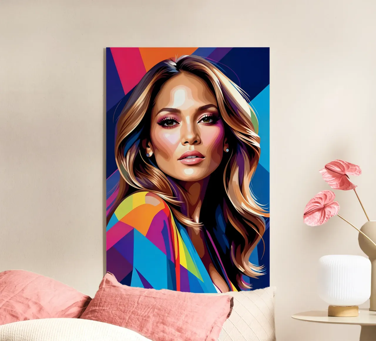 Jennifer Lopez acrylic glass by BONANZA
