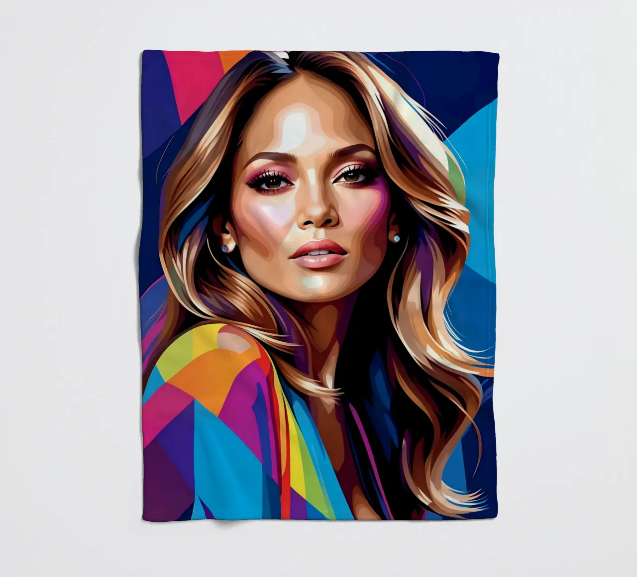 Jennifer Lopez coperta in pile da BONANZA