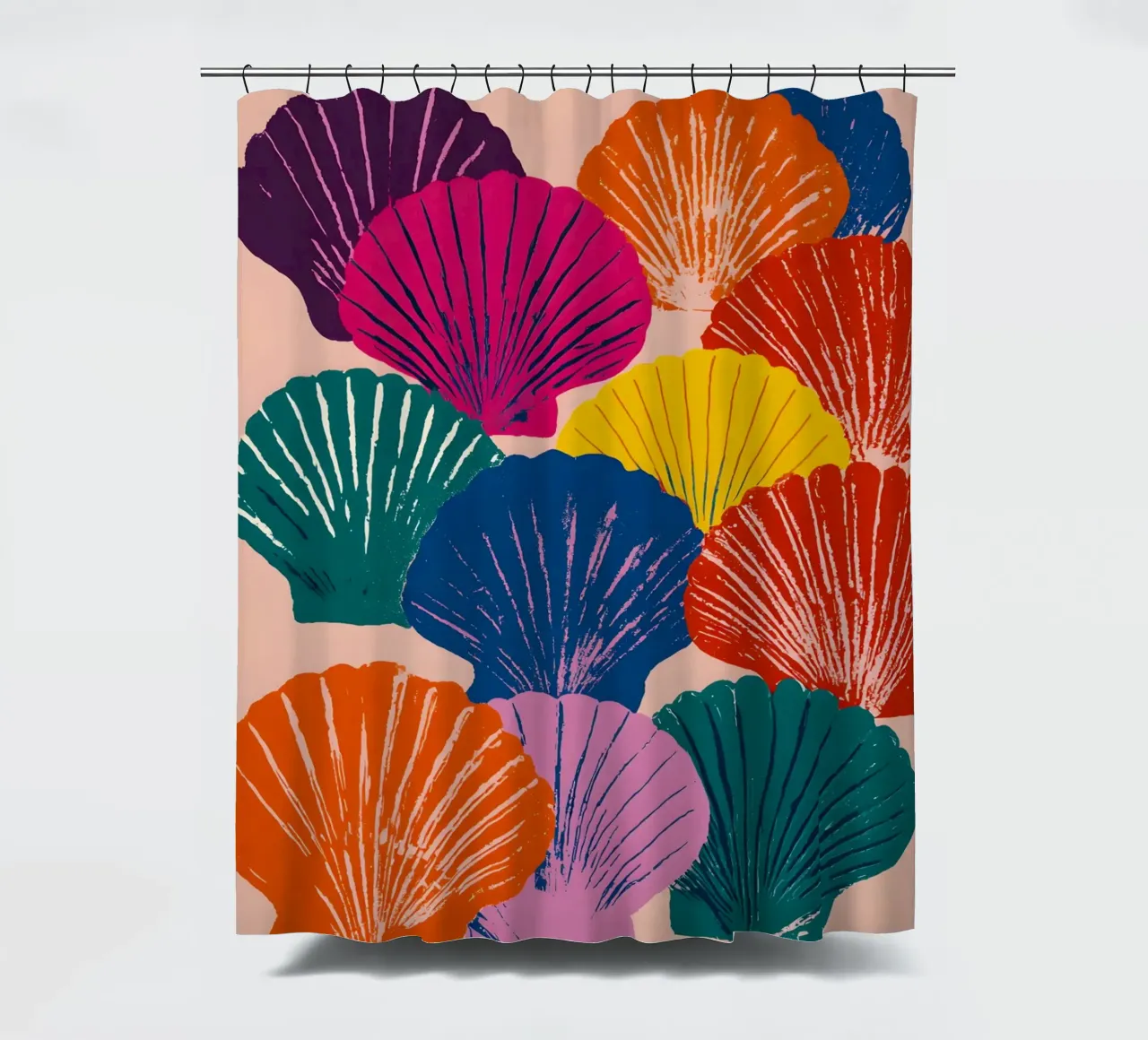 The Seashells tenda da doccia da Gypsy Galleria