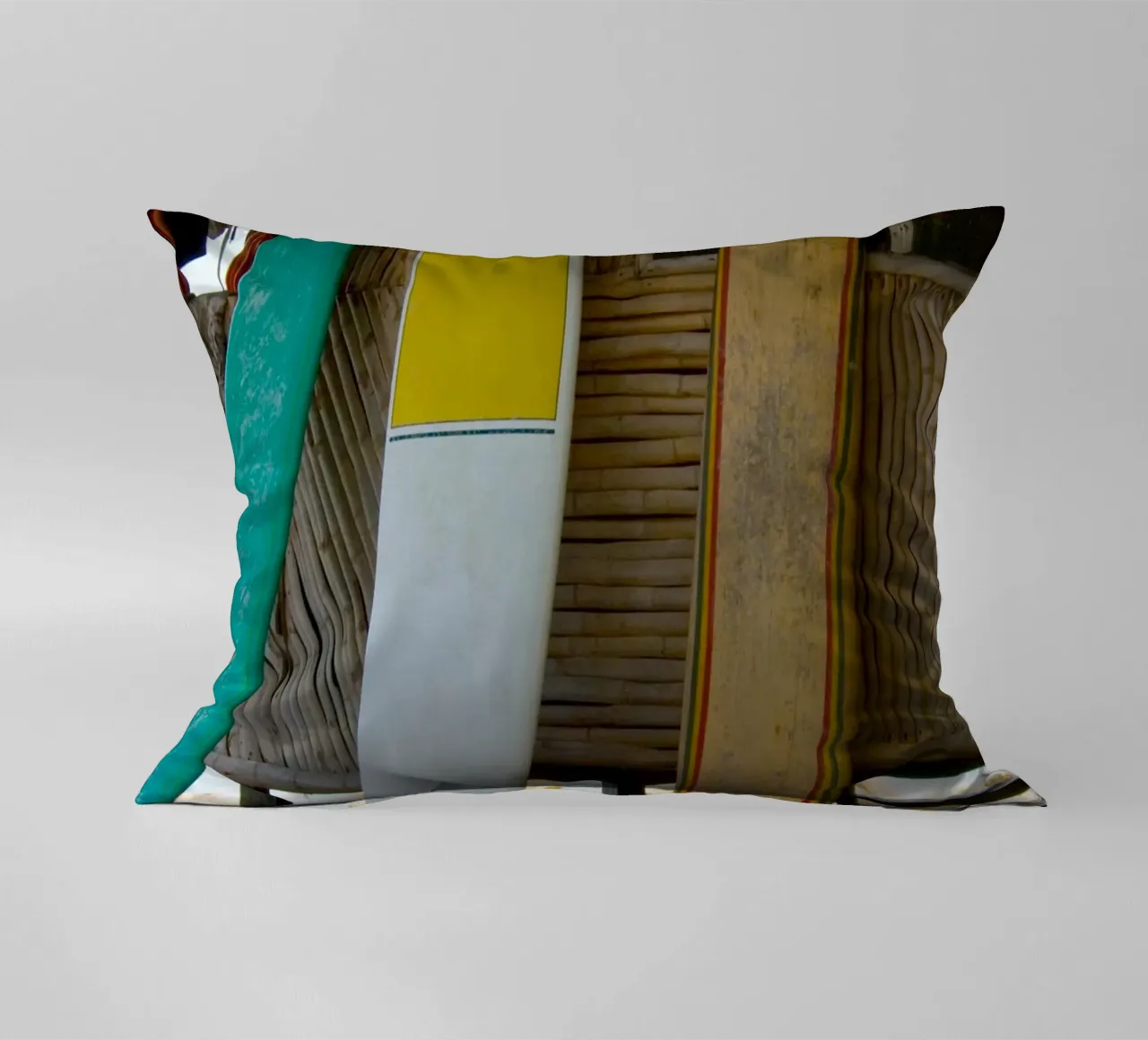 Surf Shack Vibes - Linea di tavole da spiaggia tropicali cuscino da dawnthesea
