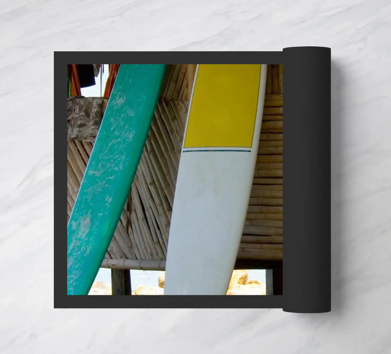 Surf Shack Vibes - Linea di tavole da spiaggia tropicali zerbino da dawnthesea