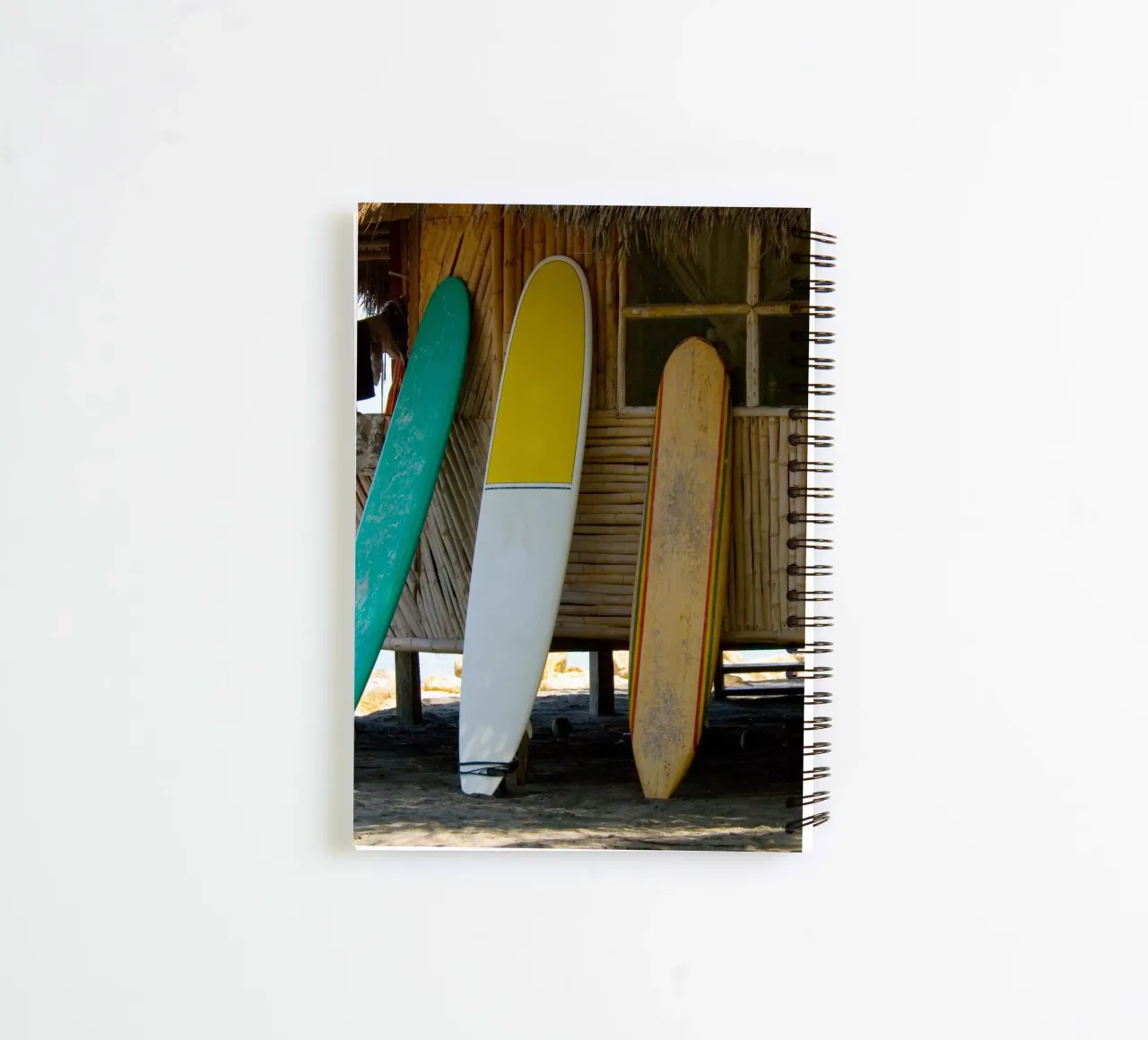 Surf Shack Vibes - Linea di tavole da spiaggia tropicali diario ad anelli da dawnthesea