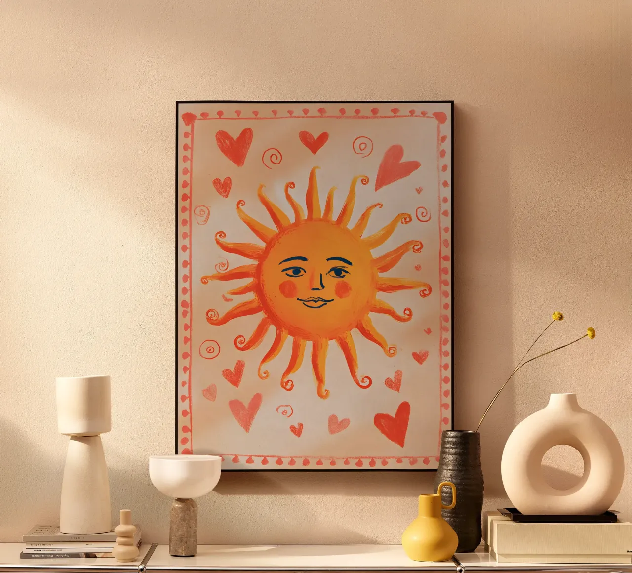 Whimsical Sun plexiglass da Gypsy Galleria