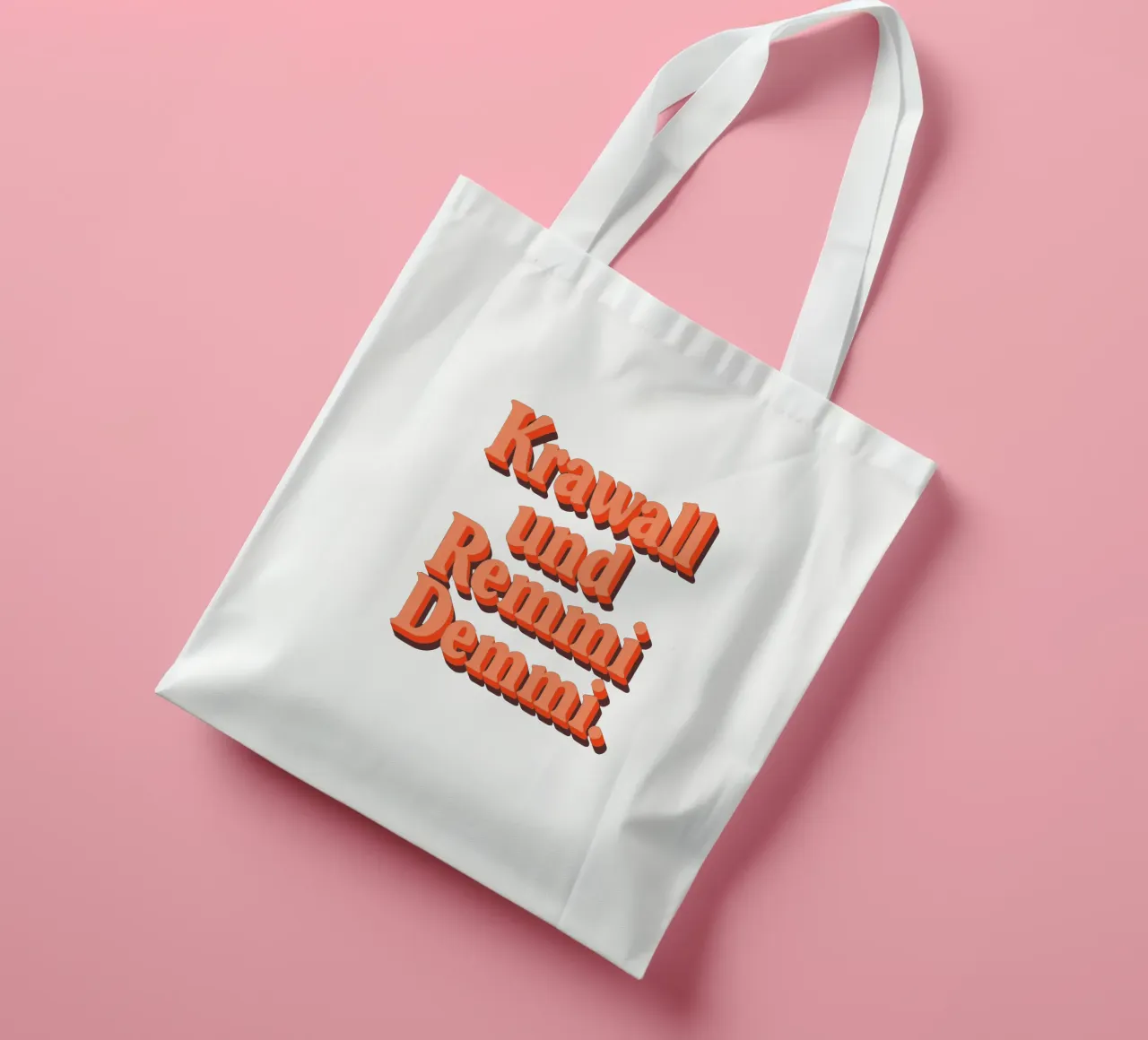 Krawall und Remmidemmi borsa in juta da QuooodZ by MooodzArt