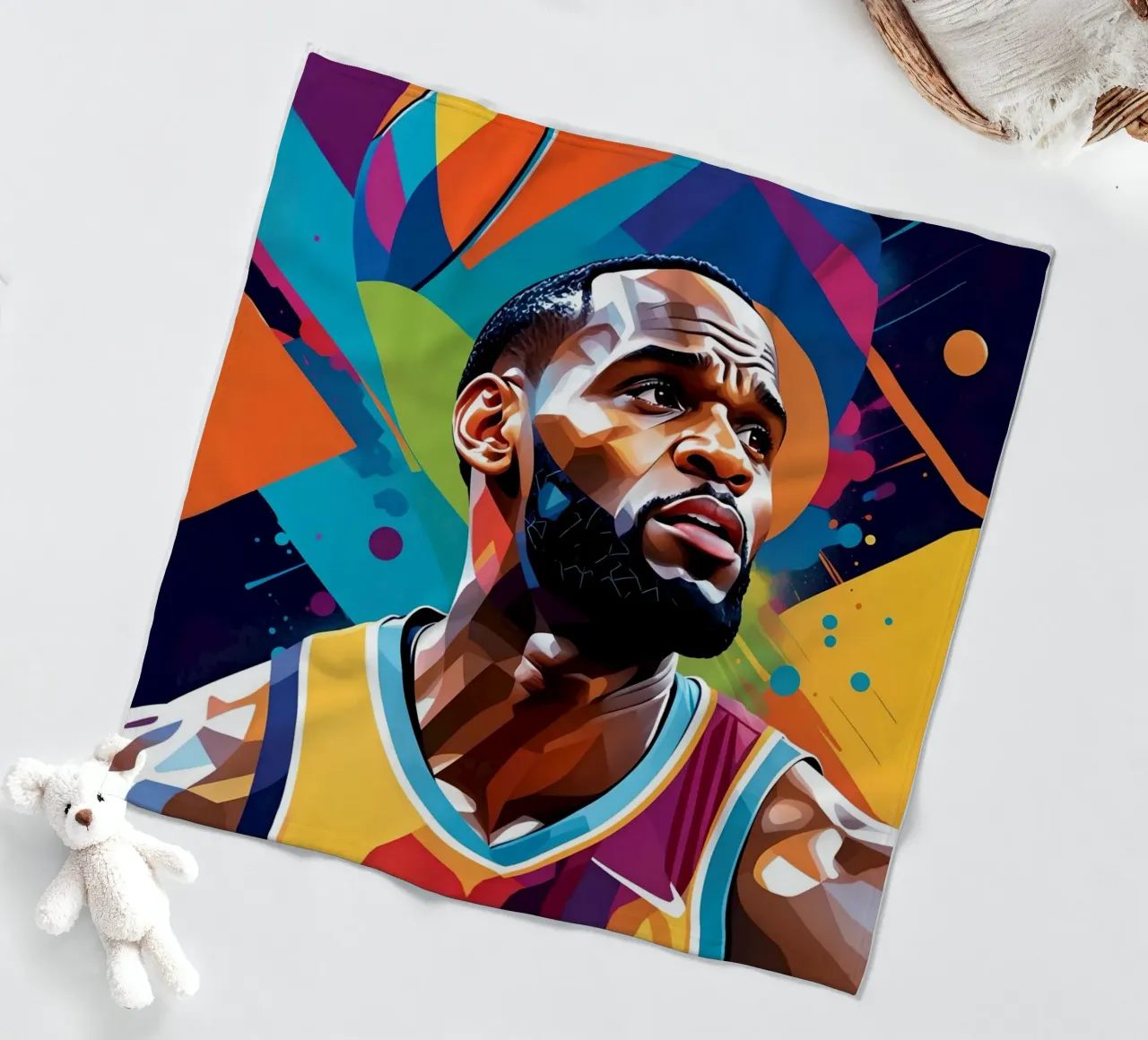 Lebron James coperta in pile da BONANZA