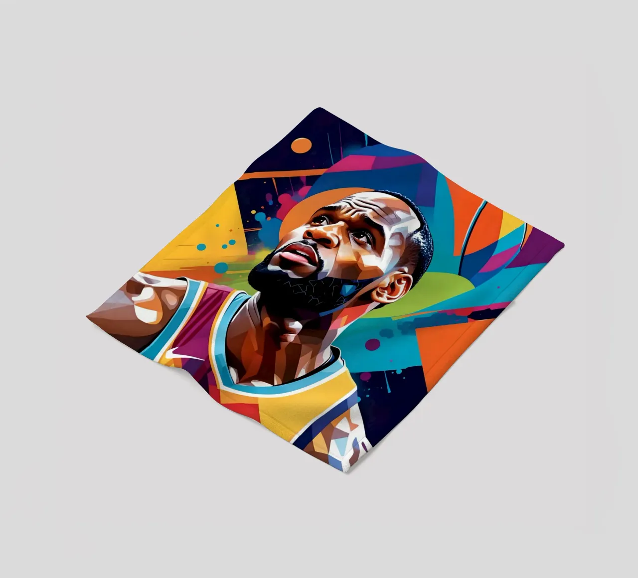 Lebron James coperta in pile da BONANZA