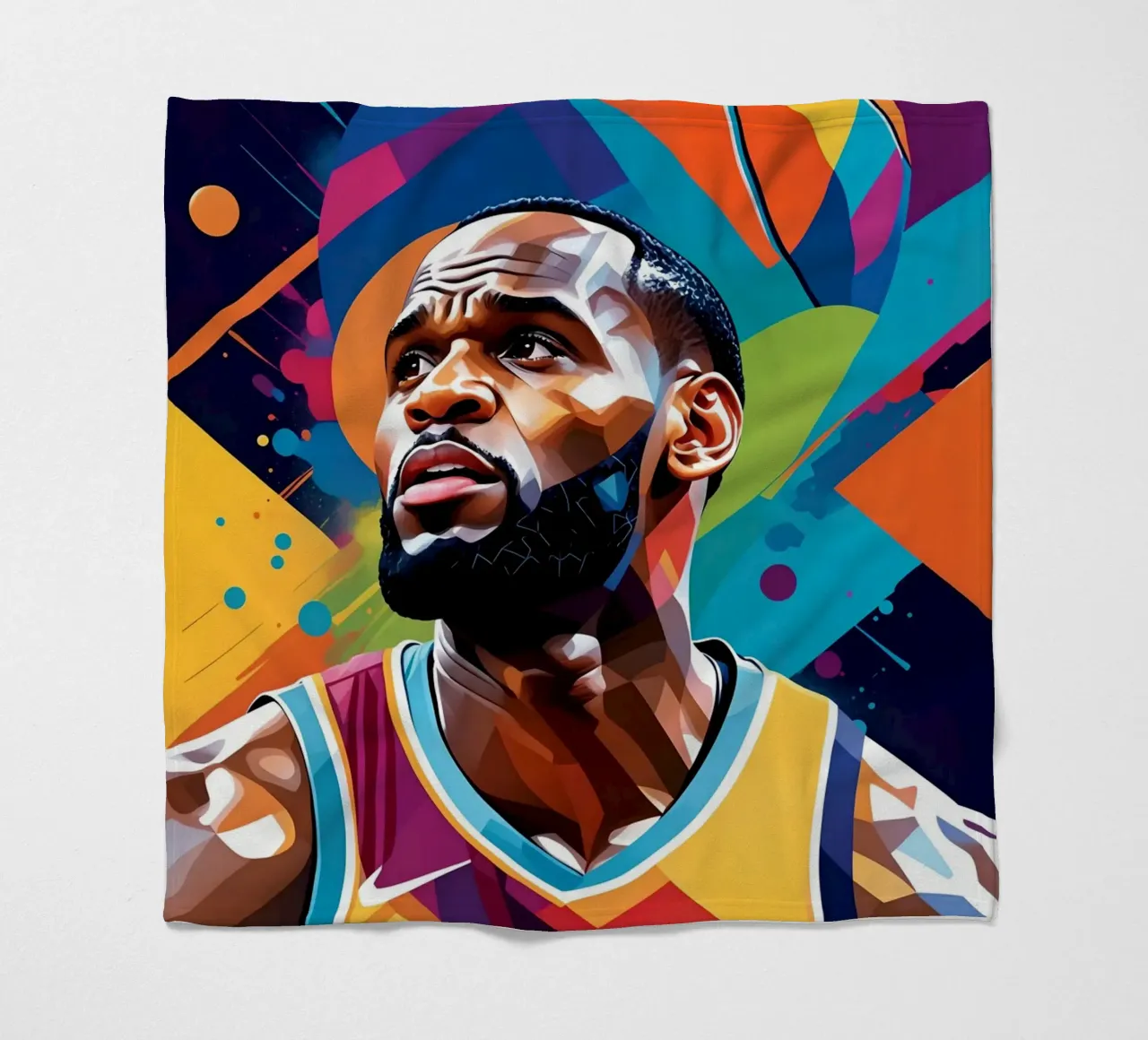 Lebron James coperta in pile da BONANZA