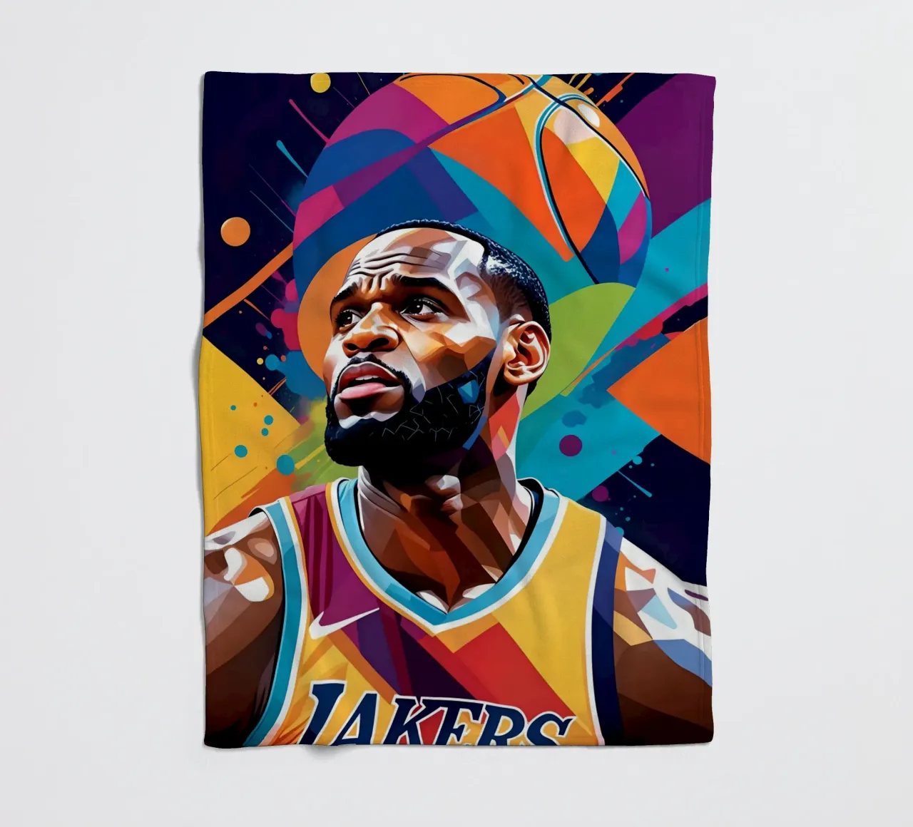 Lebron James coperta in pile da BONANZA