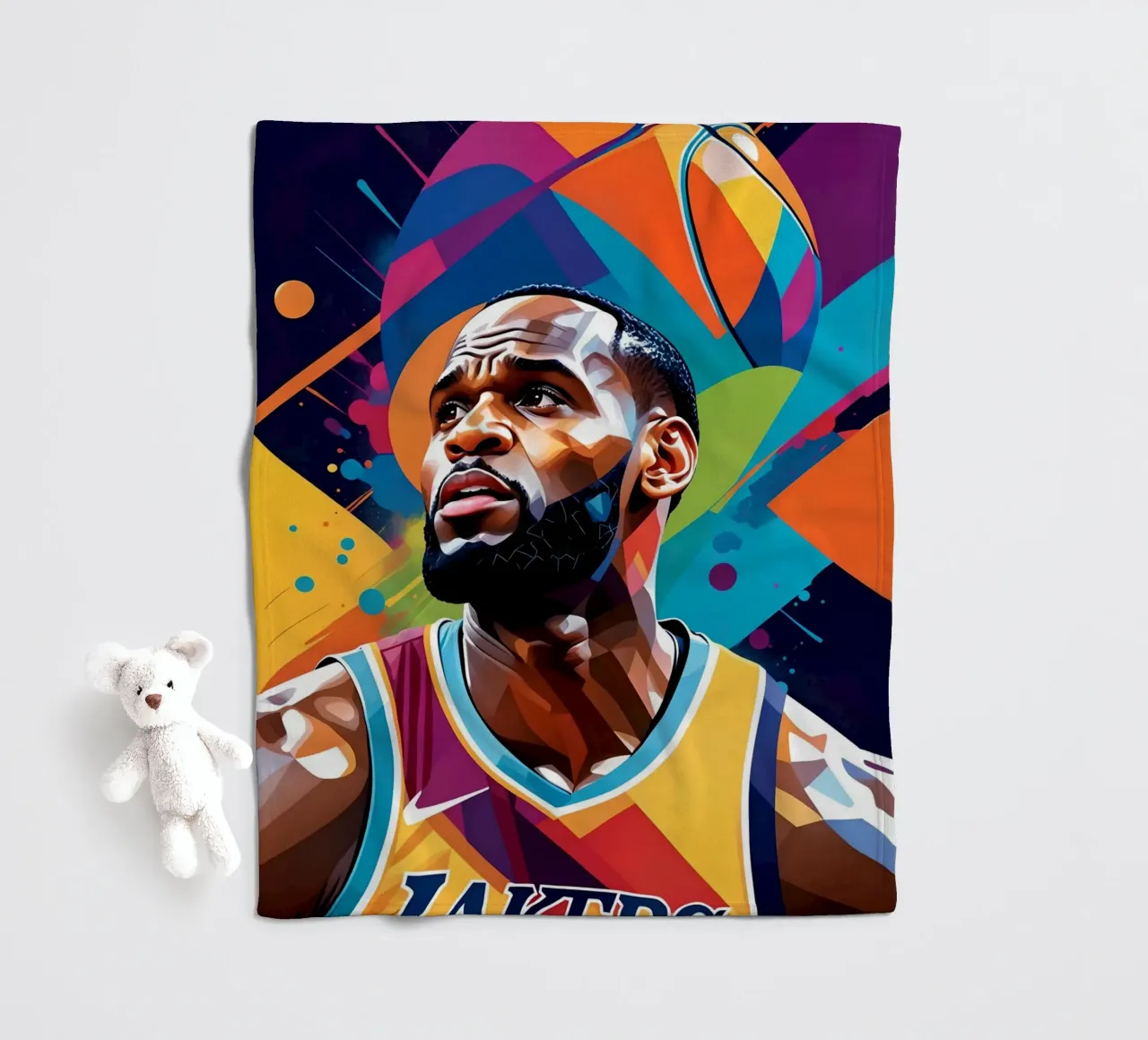 Lebron James coperta in pile da BONANZA