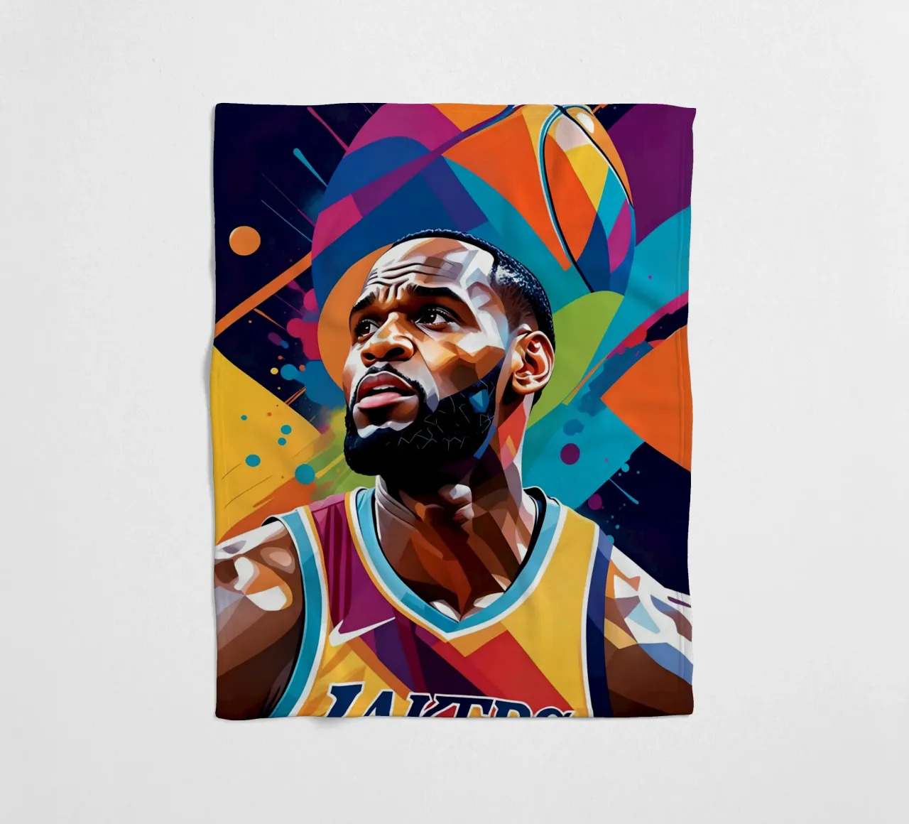 Lebron James coperta in pile da BONANZA