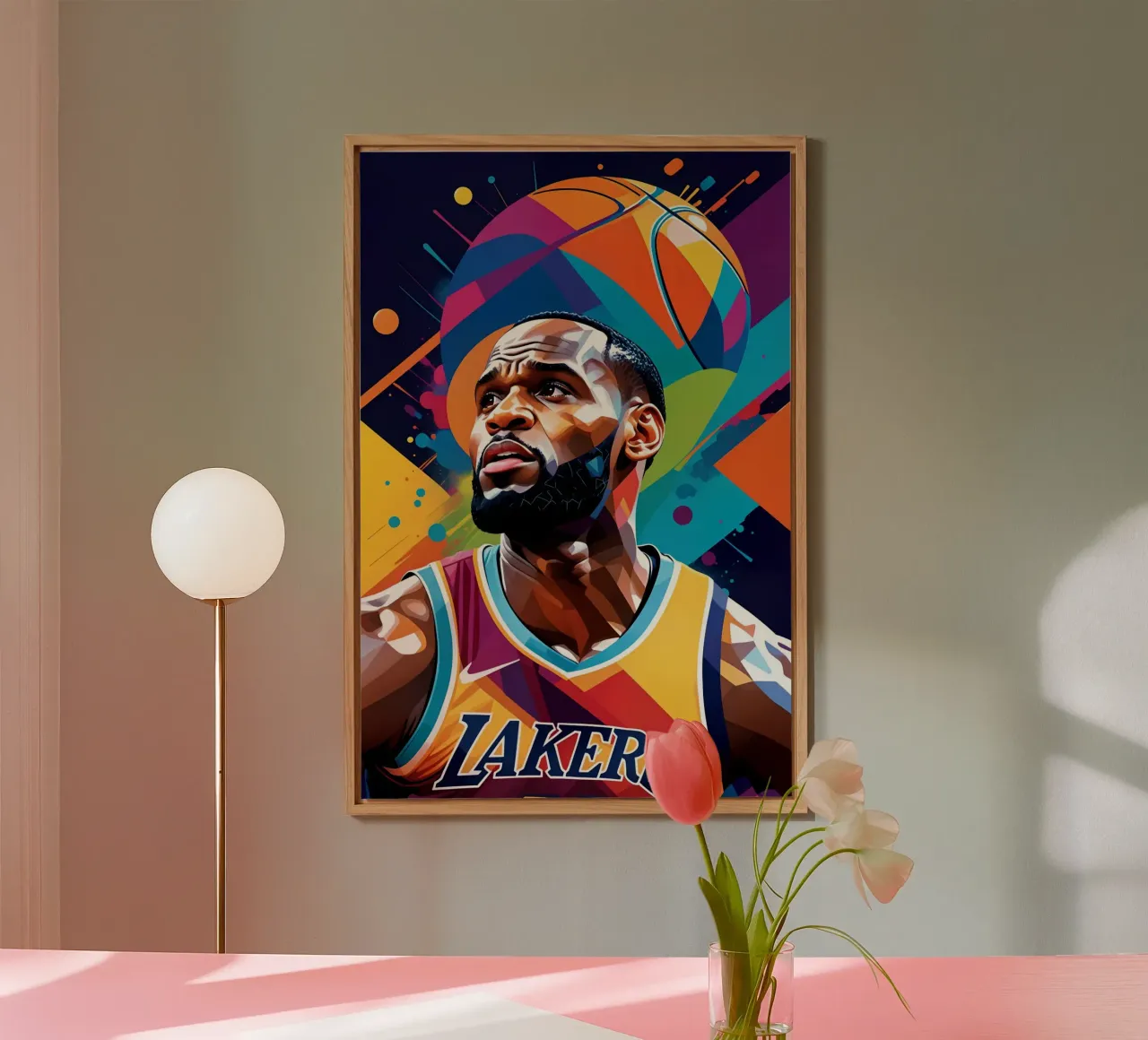 Lebron James alluminio dibond da BONANZA