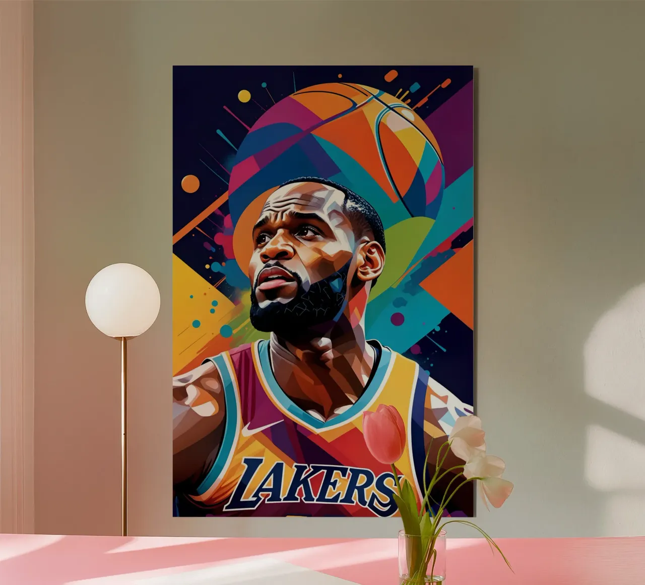 Lebron James alluminio dibond da BONANZA