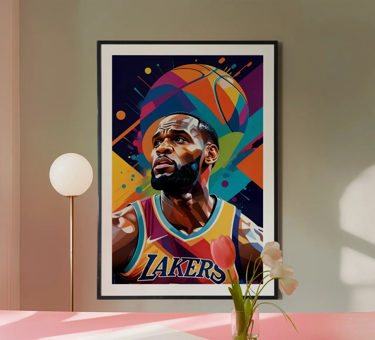 Lebron James carta hahnemühle da BONANZA