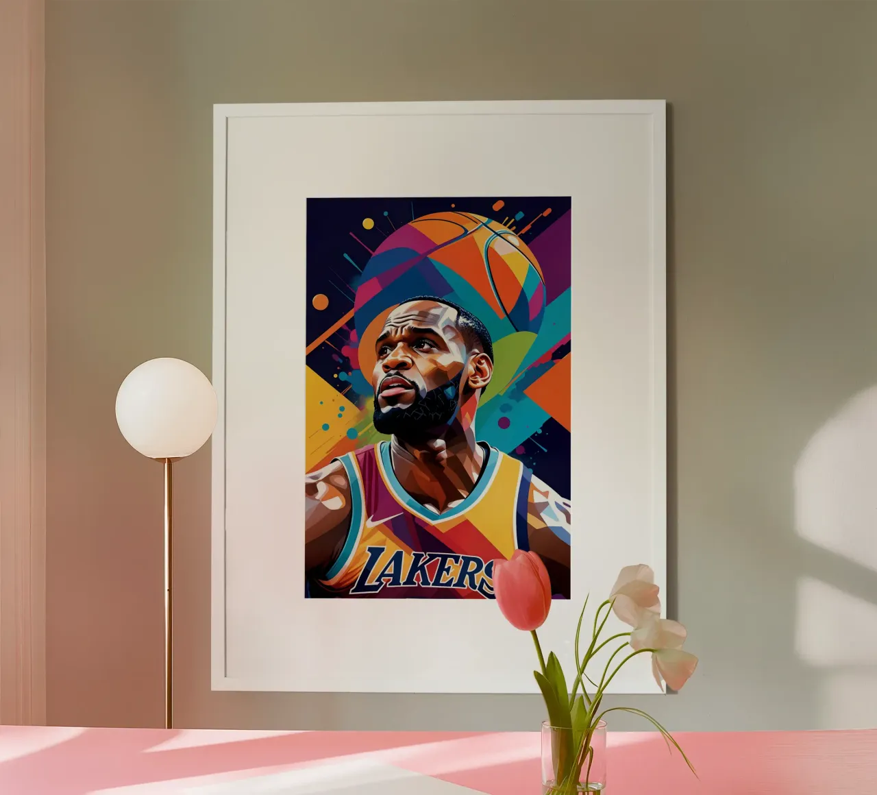 Lebron James carta hahnemühle da BONANZA