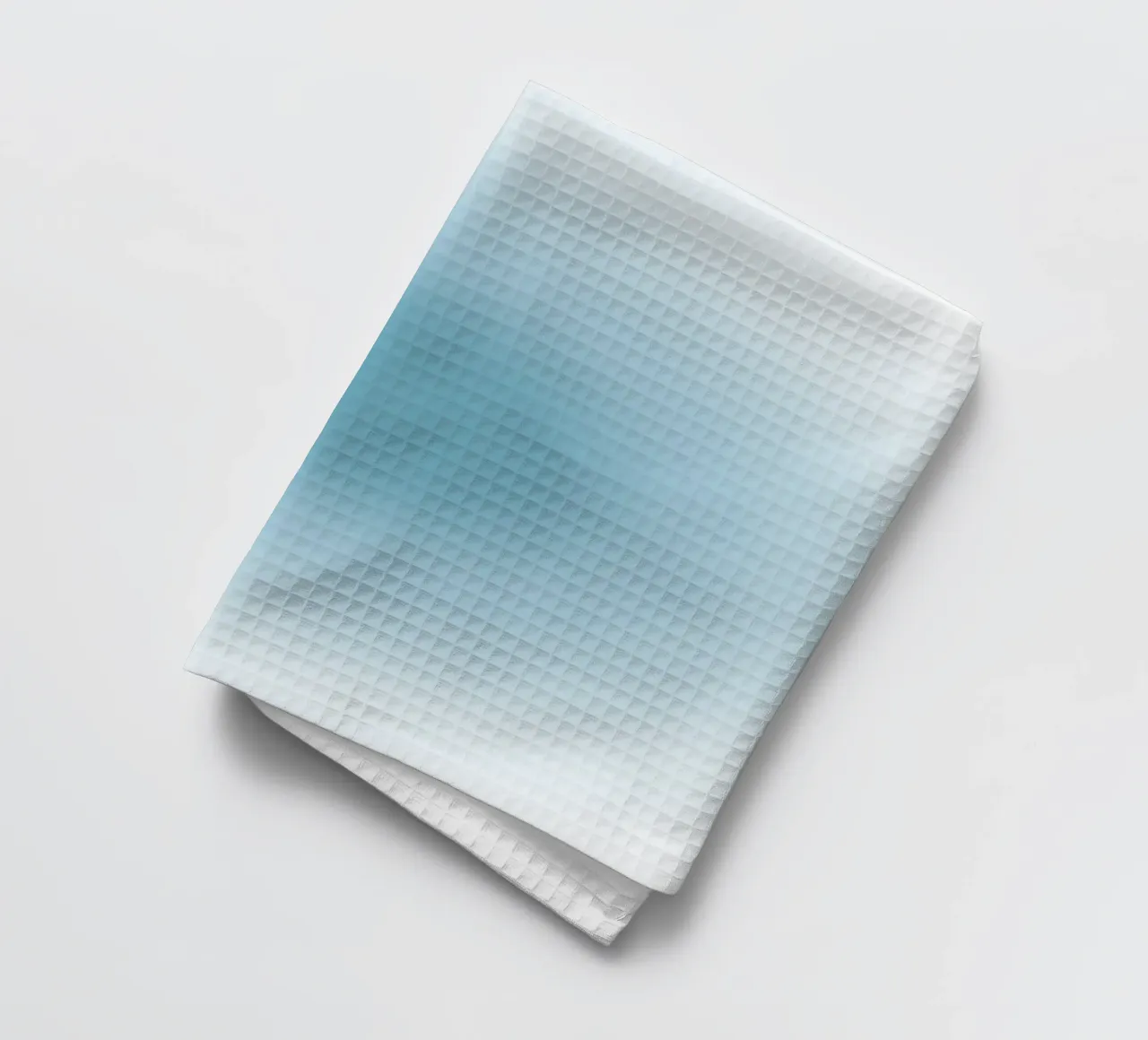 Soft Teal Aura Gradient Calming Abstract Art (art abstrait) torchon de dawnthesea