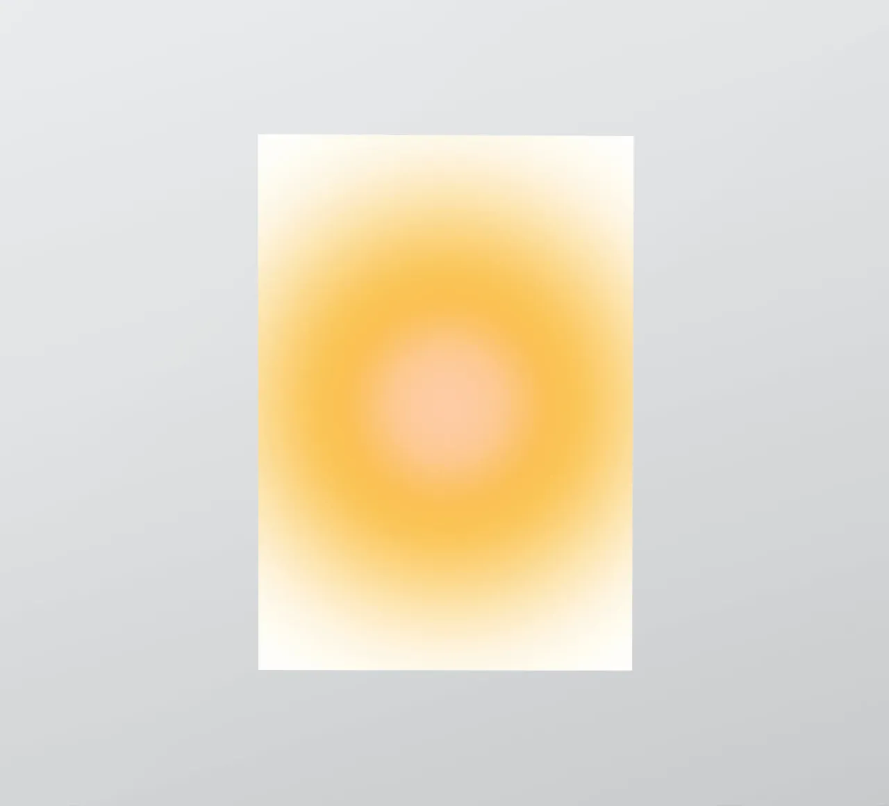Warm Aura Gradient Golden Orange Abstract Art sticker by dawnthesea