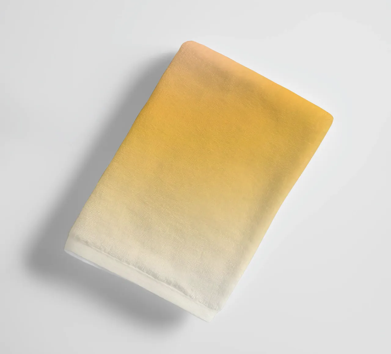 Warme Aura Kleurverloop Goud Oranje Abstracte Kunst badhanddoek van dawnthesea