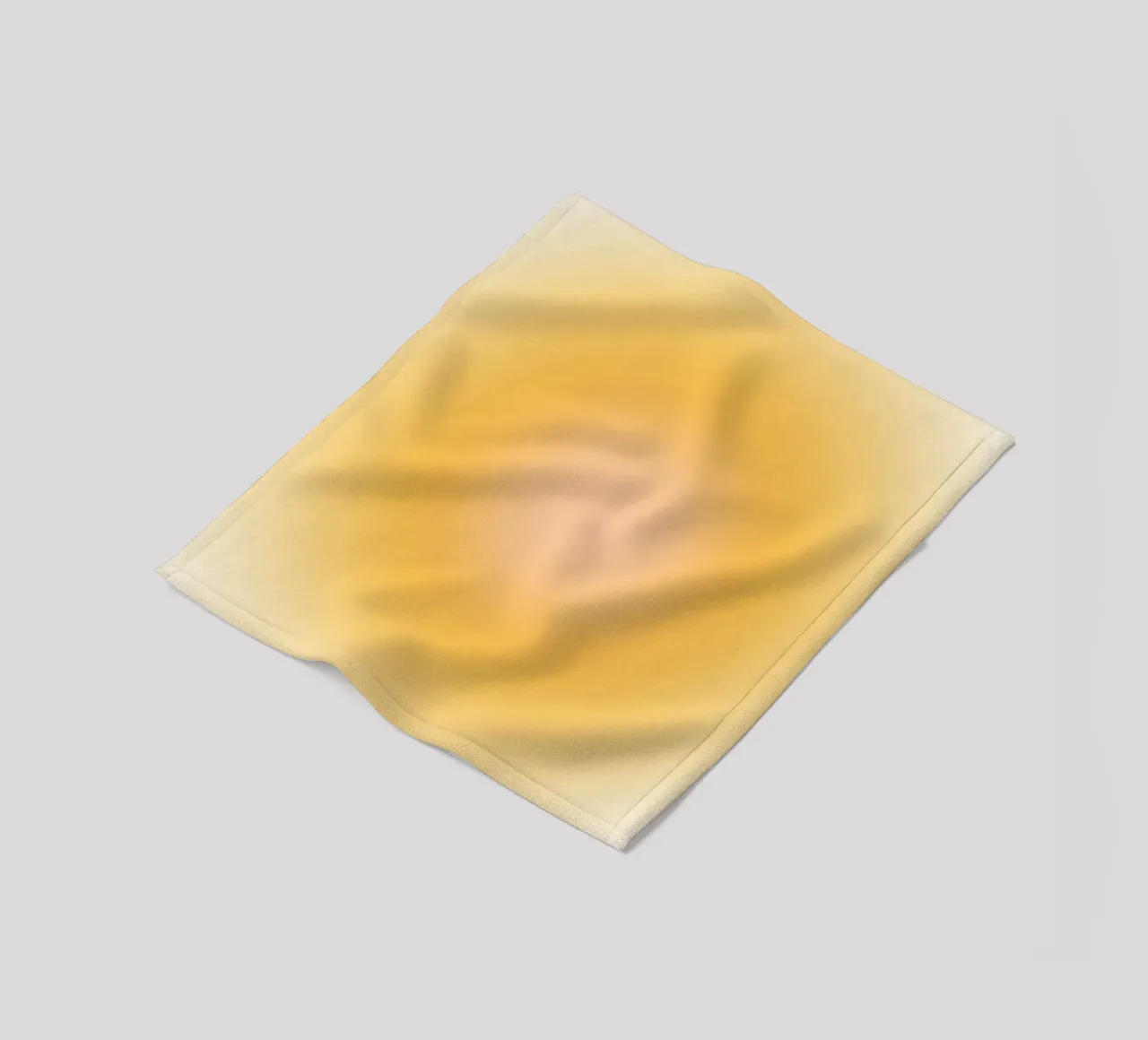 Warme Aura Kleurverloop Goud Oranje Abstracte Kunst fleecedeken van dawnthesea