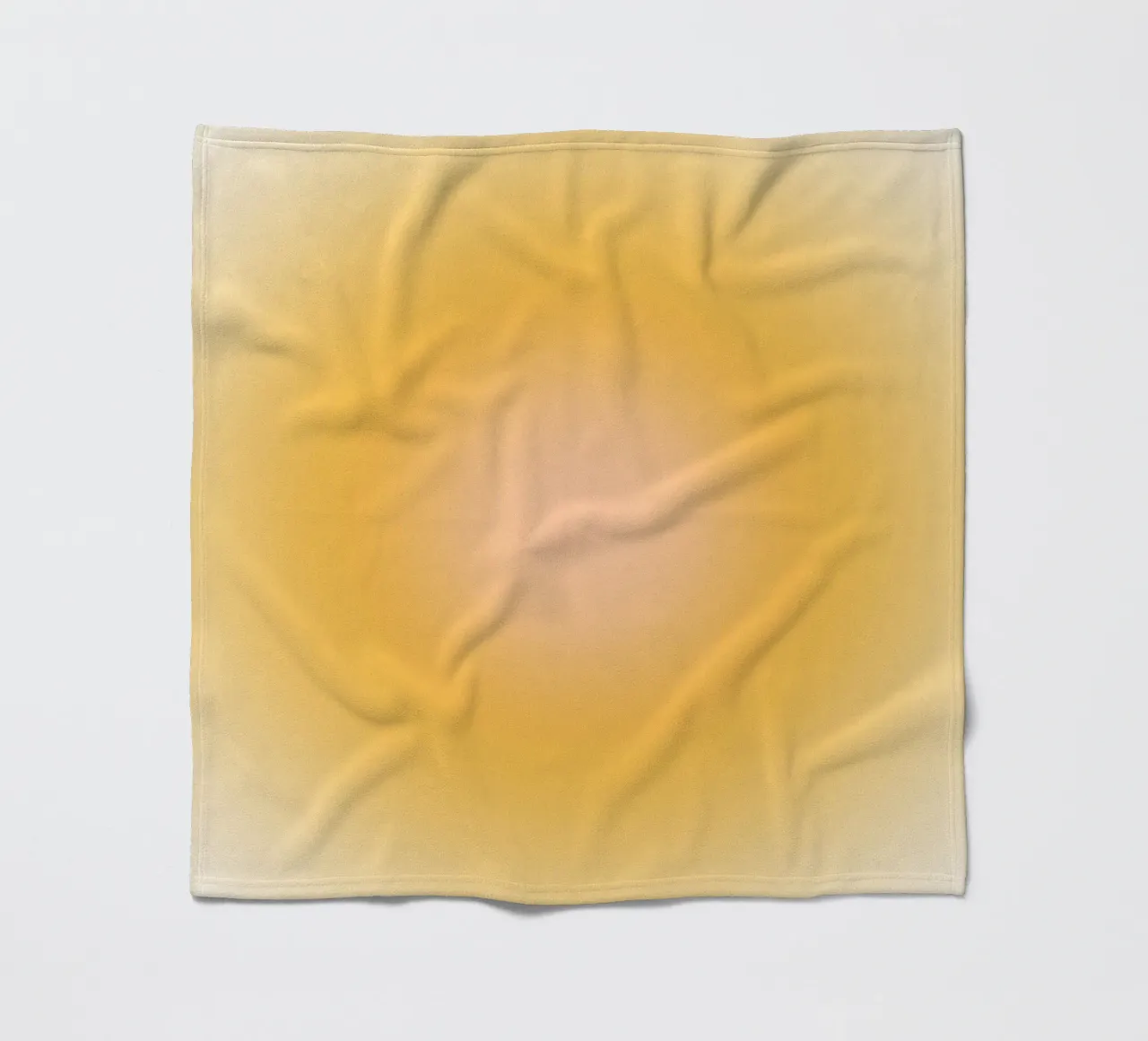 Warme Aura Kleurverloop Goud Oranje Abstracte Kunst fleecedeken van dawnthesea